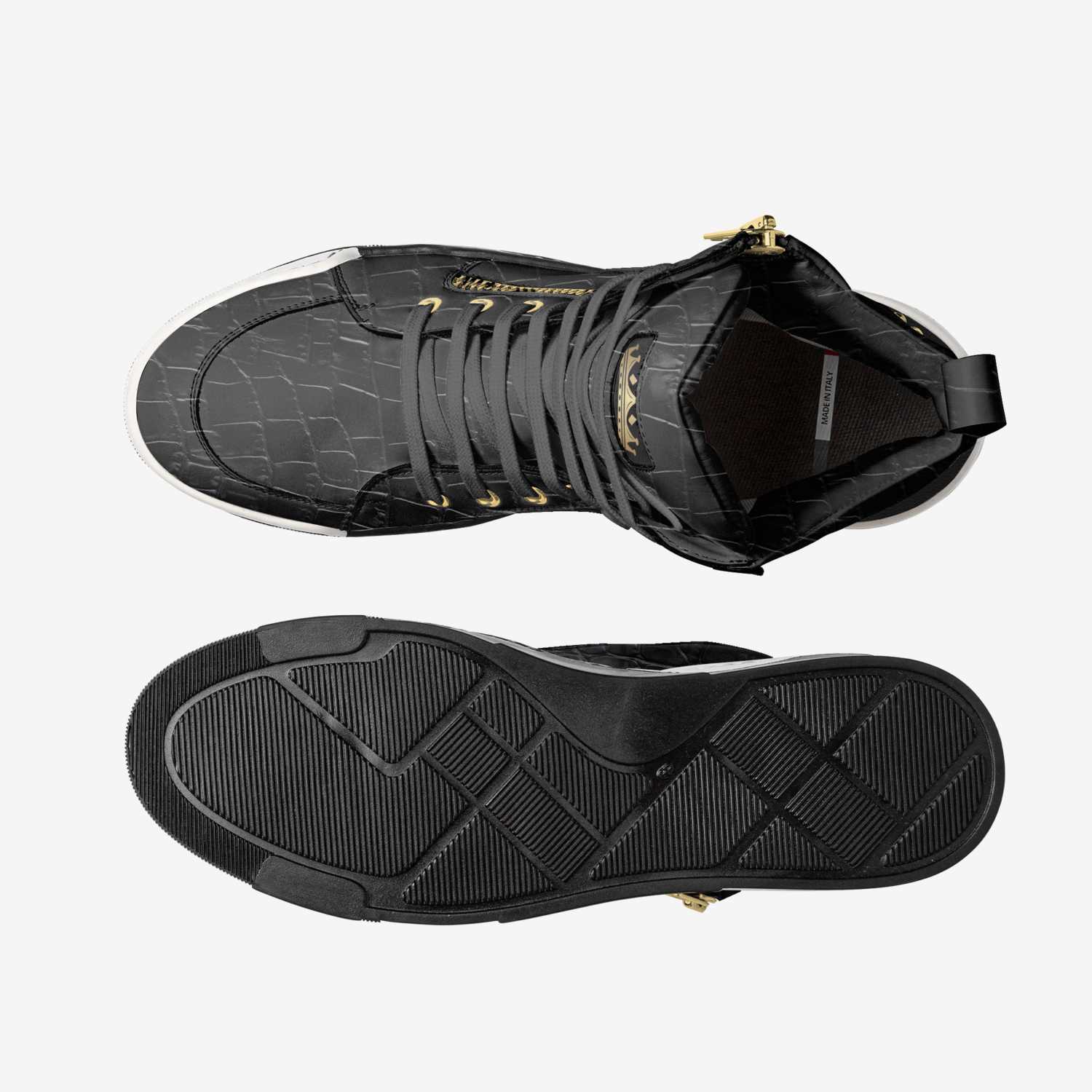 K&Q Royalty custom made classic skaters K&Q Royalty artisan made in Italy shoes by Jimmy Colon