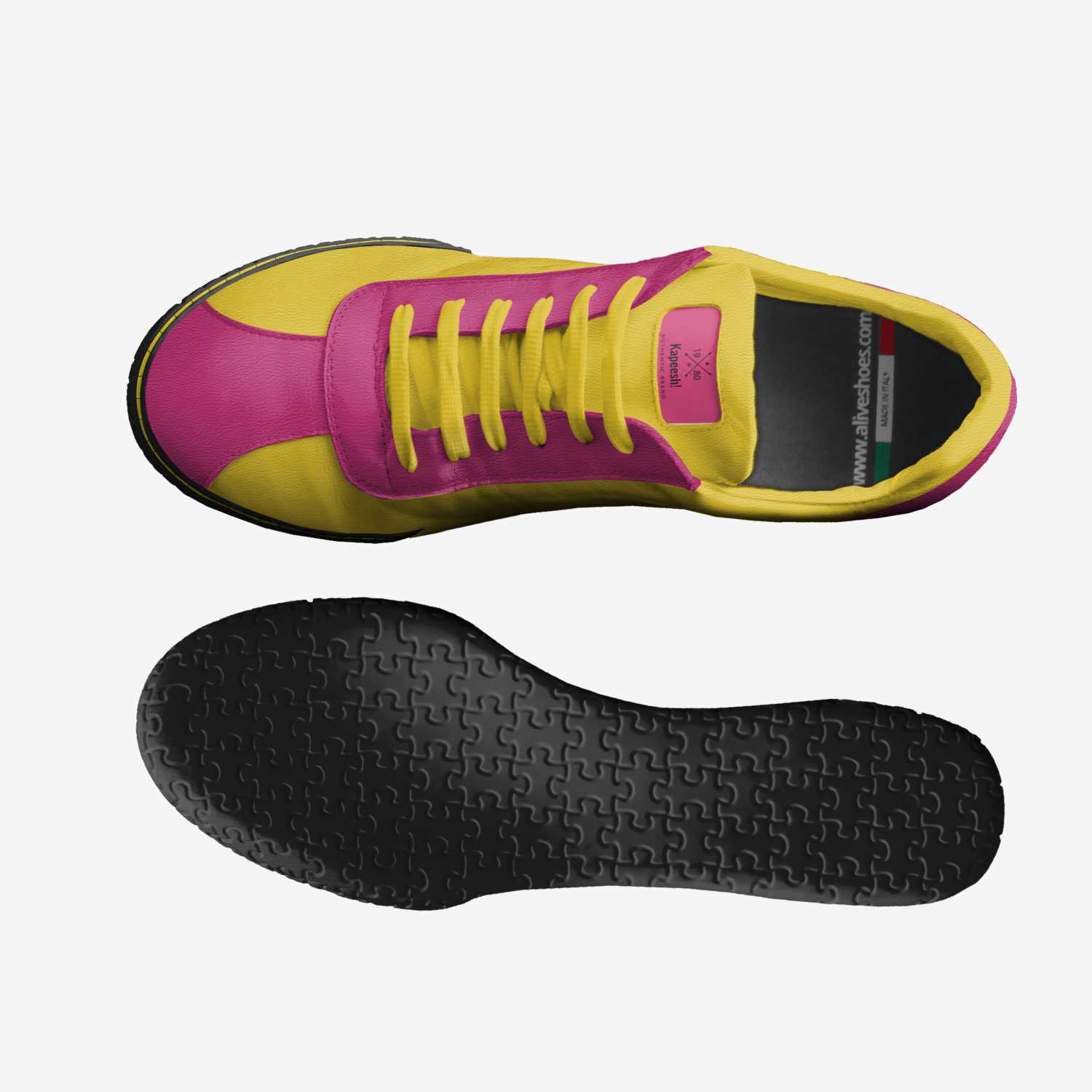 Kapeesh! custom made classic skaters Kapeesh! artisan made in Italy shoes by Kem Raymond