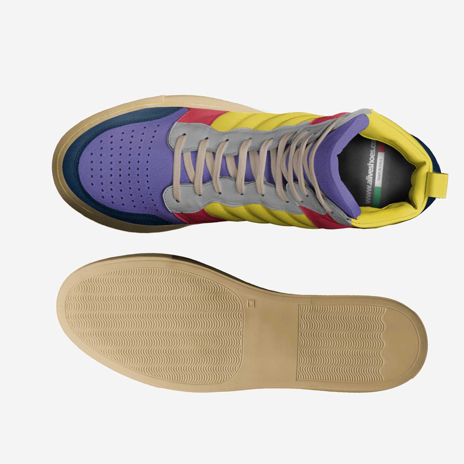Karakuma custom made classic skaters Karakuma artisan made in Italy shoes by Drei James