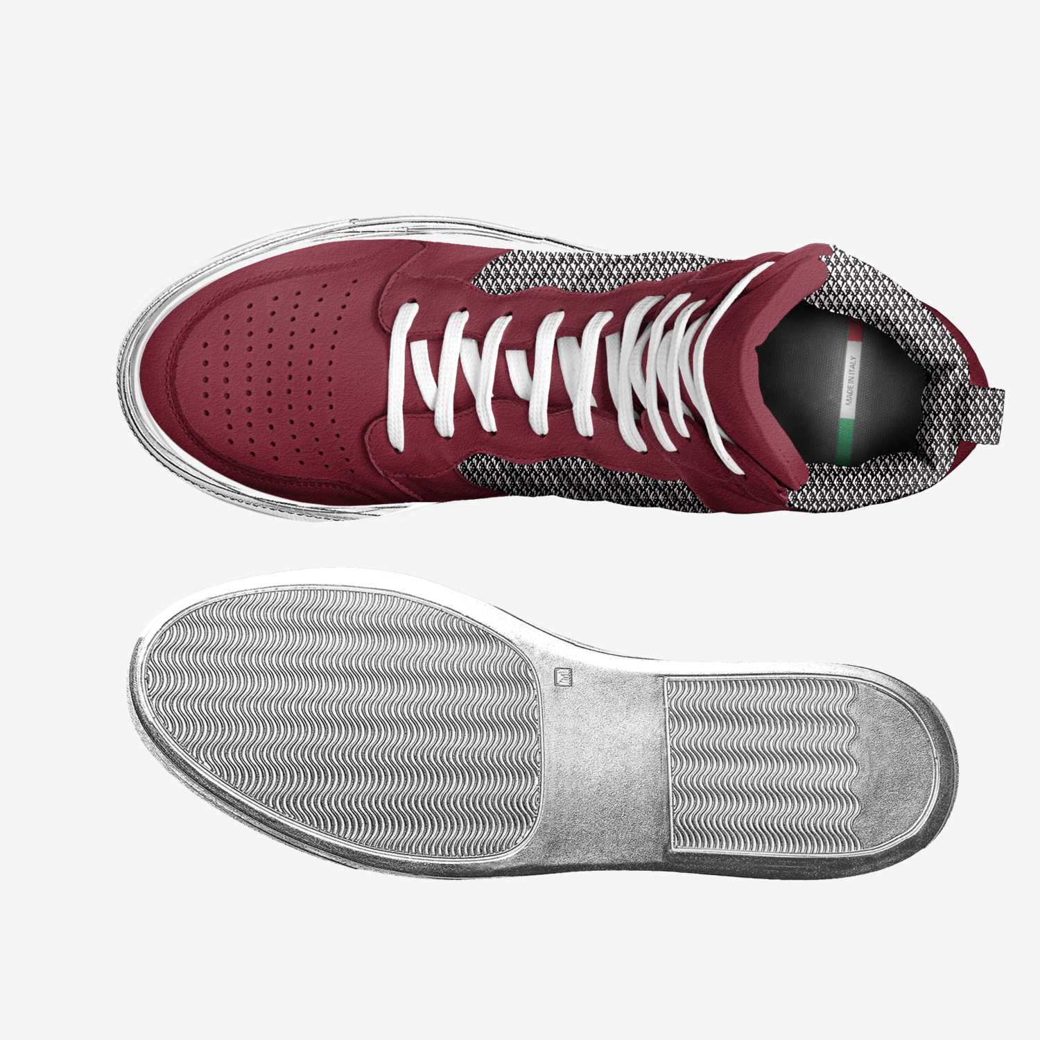 Kenmore custom made classic skaters Kenmore artisan made in Italy shoes by The Marlow Brand