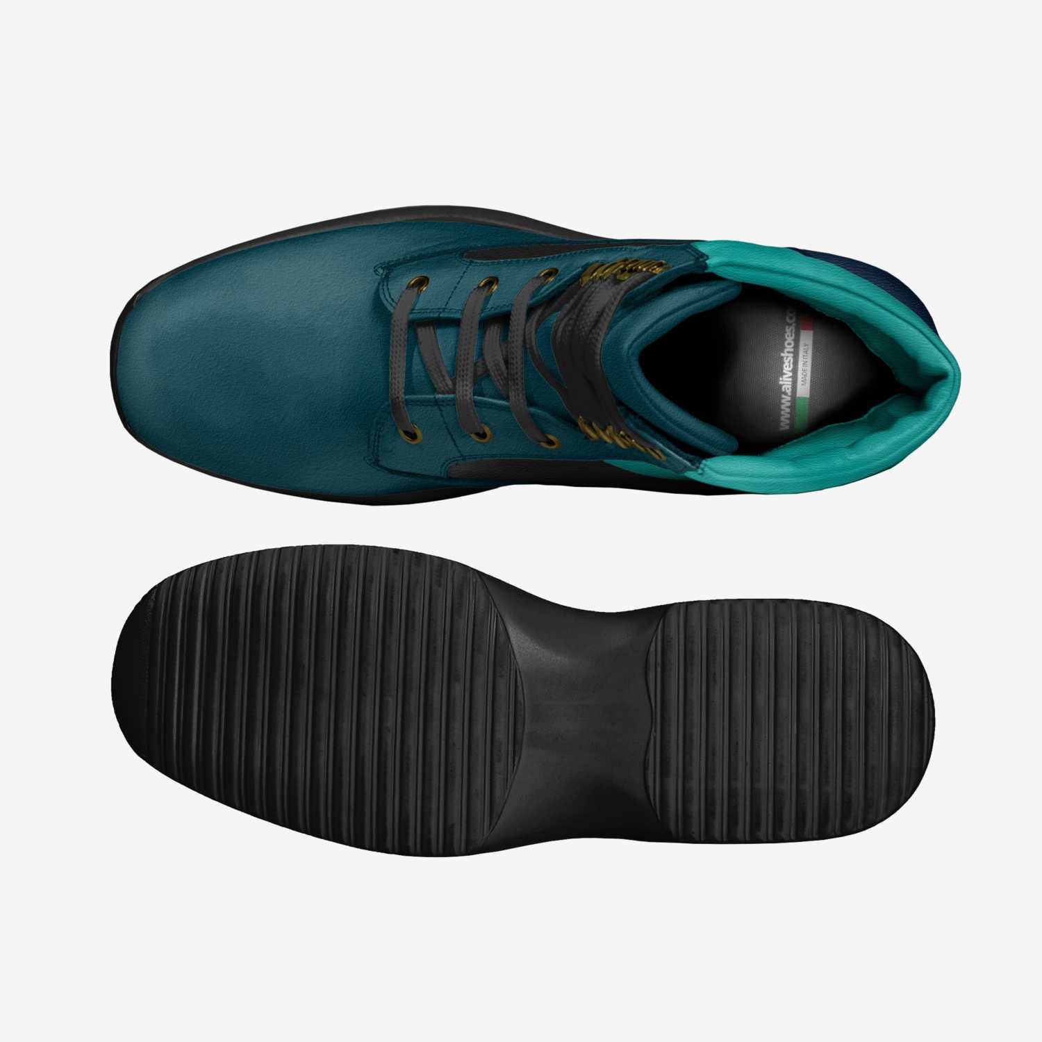 Kids custom made classic skaters Kids artisan made in Italy shoes by Ismael