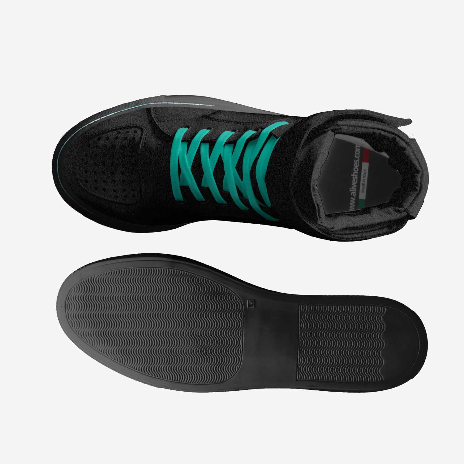 black ice artisan made in Italy shoes by Zentaye Zentaye02