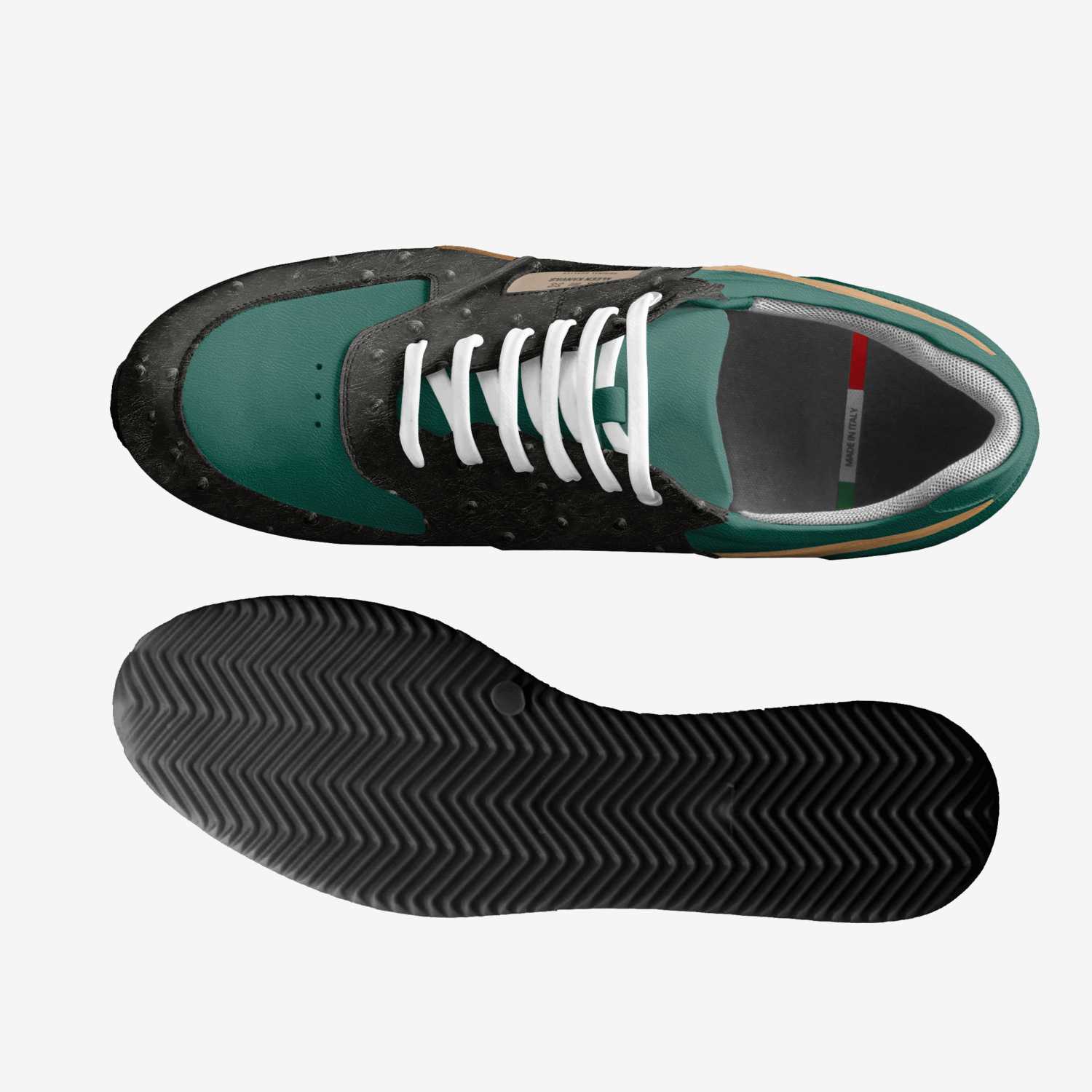 Kleen kanvas custom made classic skaters Kleen kanvas artisan made in Italy shoes by Kendell Bowens