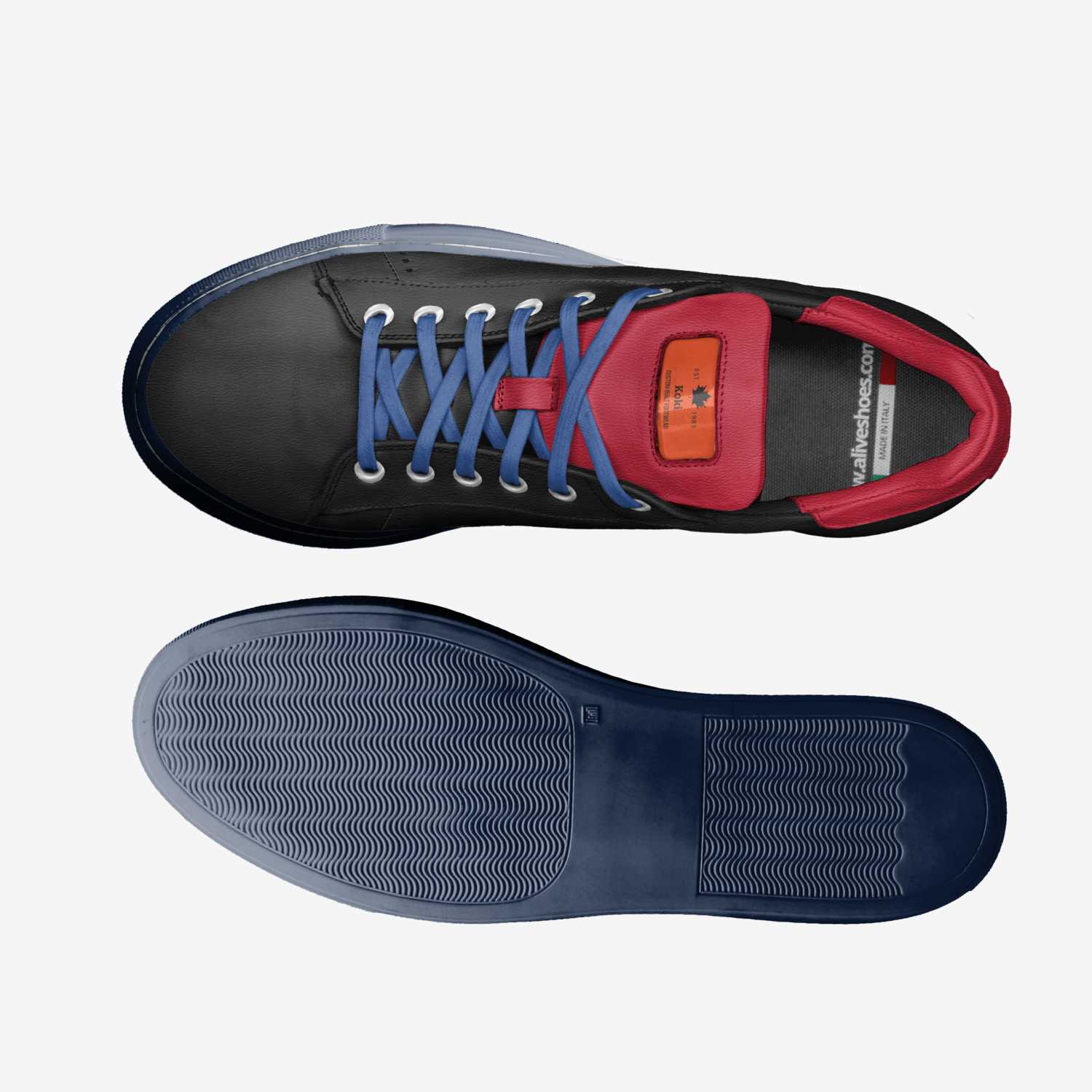 Koki custom made classic skaters Koki artisan made in Italy shoes by Anil Kumar Jetely
