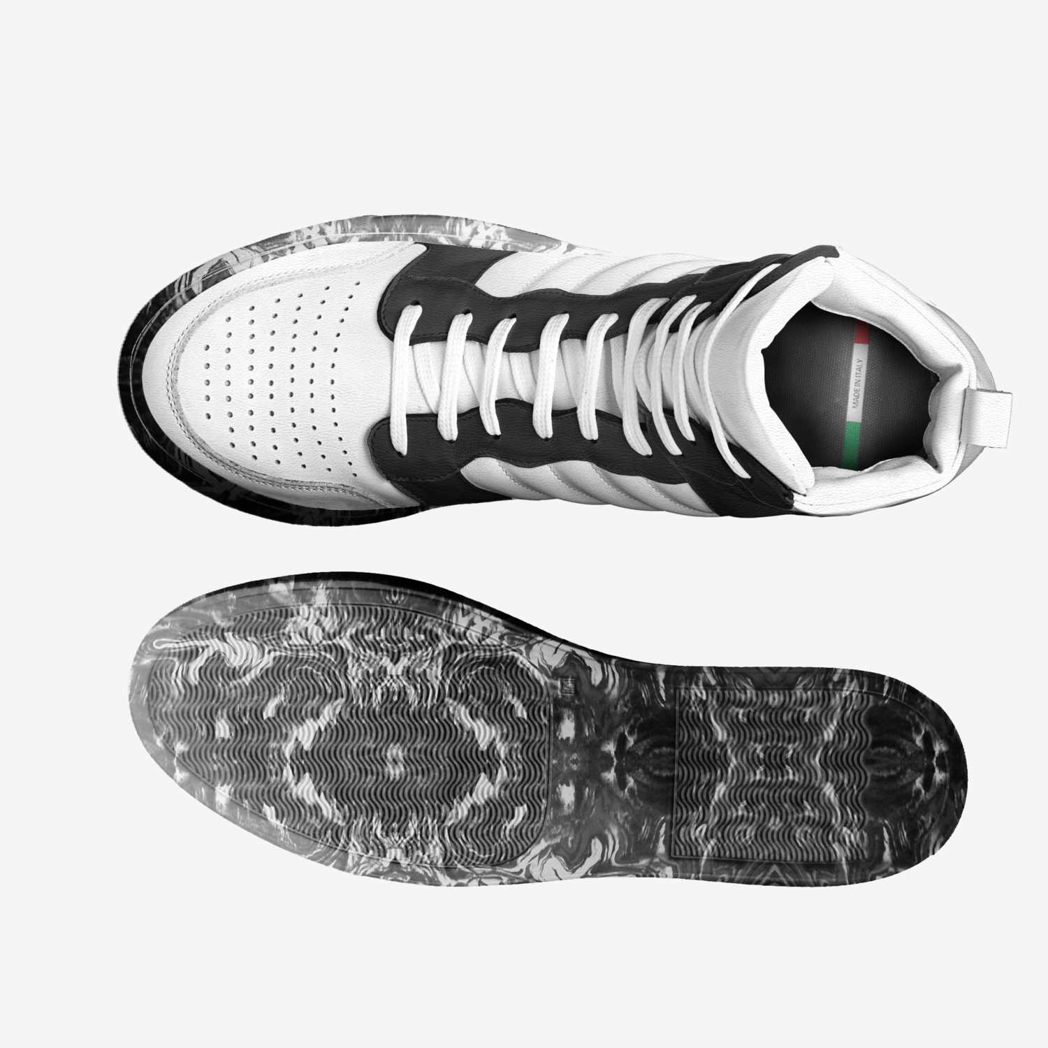 Kream custom made classic skaters Kream artisan made in Italy shoes by Troi Richard