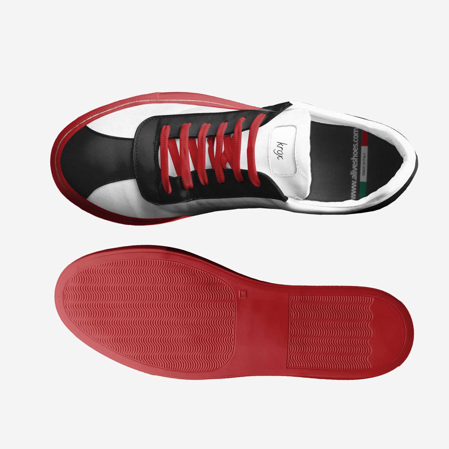 krox custom made classic skaters krox artisan made in Italy shoes by Brahim Akarroum