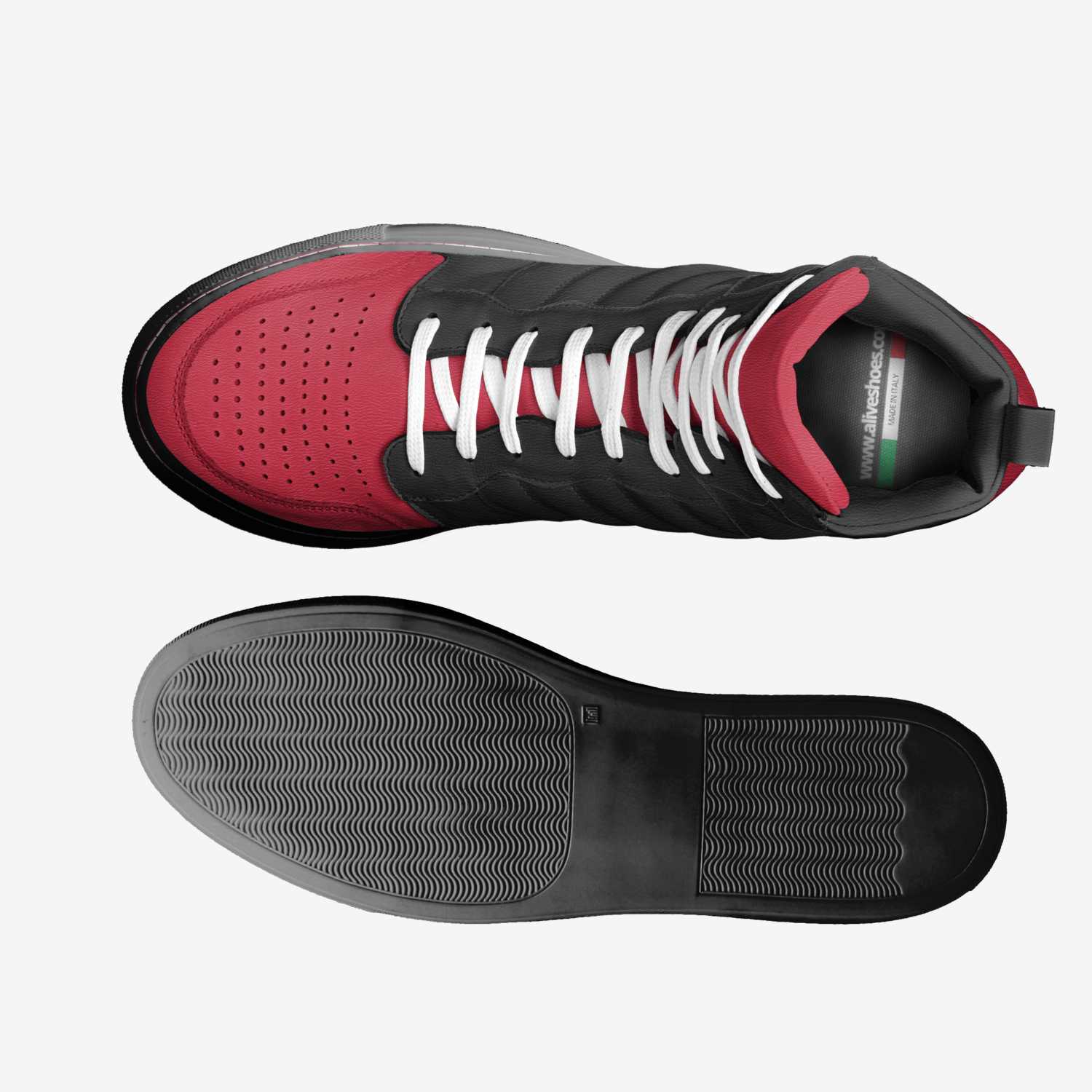 laced up artisan made in Italy shoes by Quinton