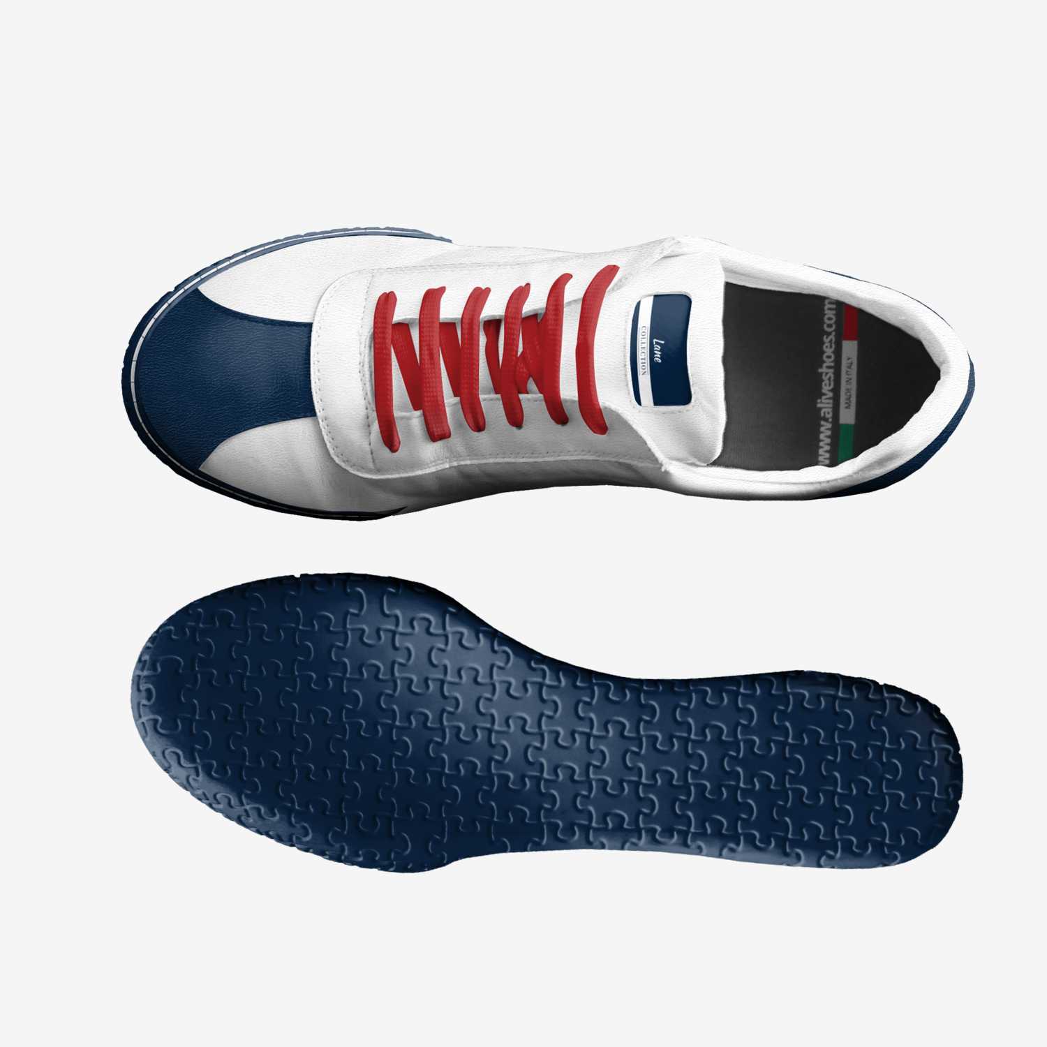 Lane custom made classic skaters Lane artisan made in Italy shoes by Delano Sanders