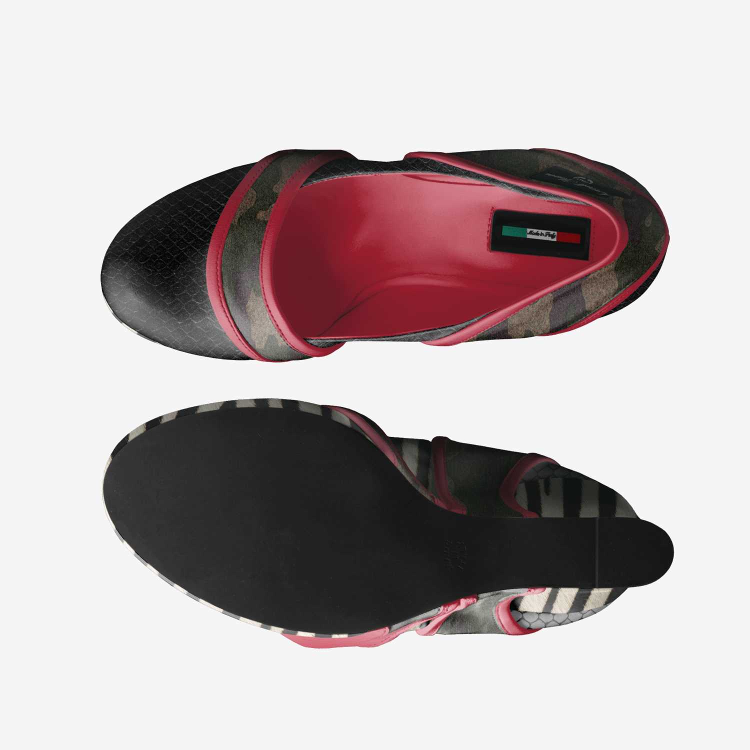 Latrell Flowers custom made classic skaters Latrell Flowers artisan made in Italy shoes by Tia Latrell
