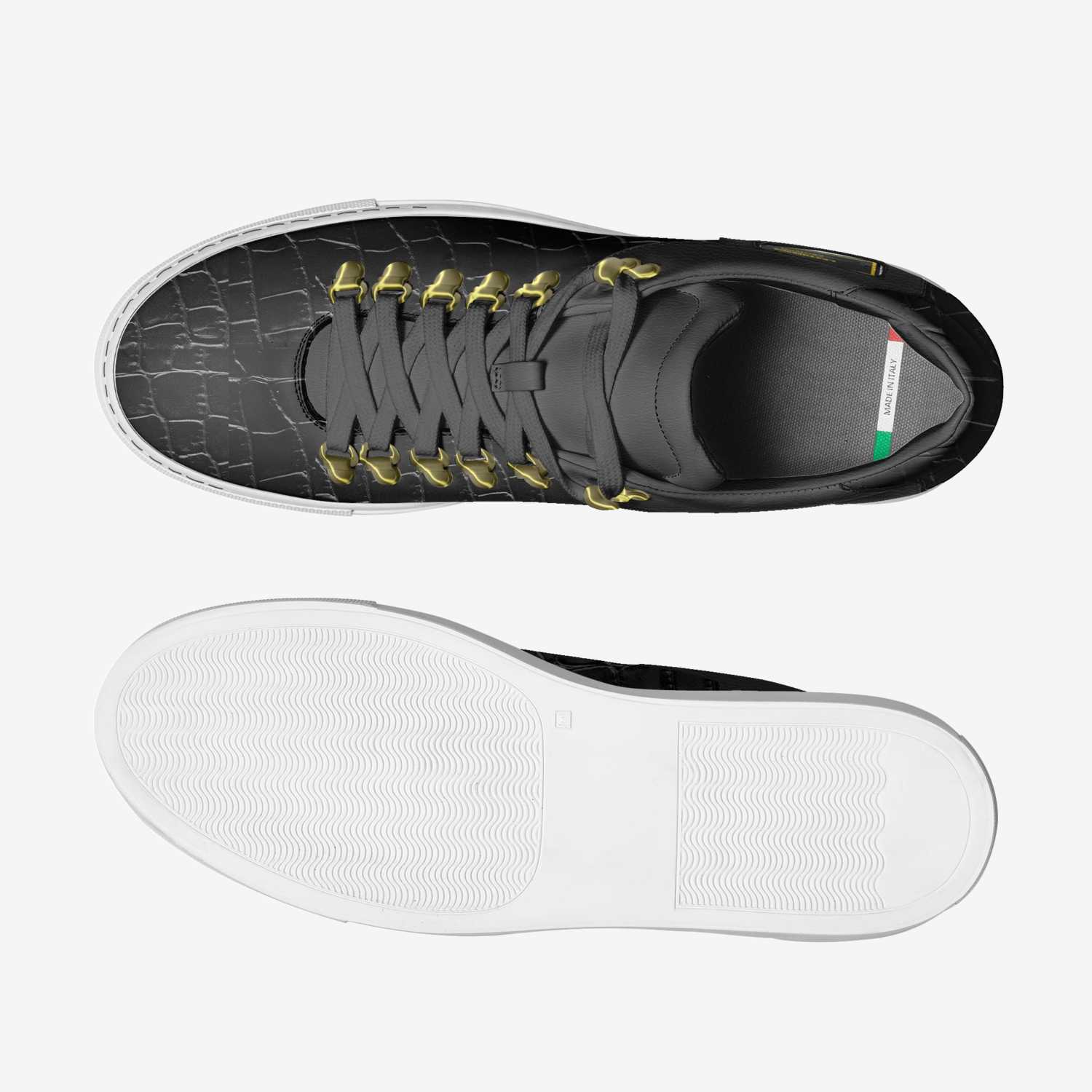 Leatherneck custom made classic skaters Leatherneck artisan made in Italy shoes by Richard Dinnan