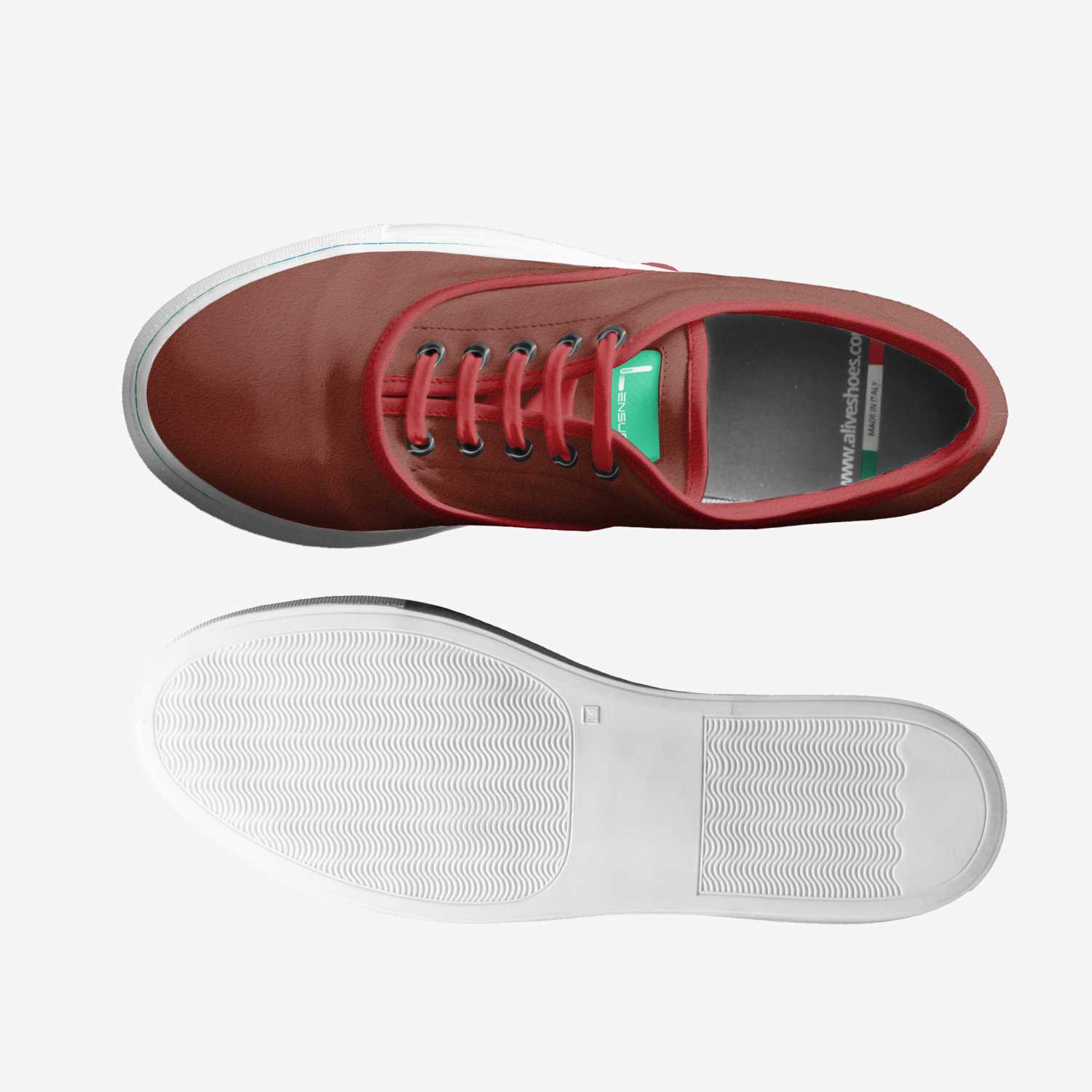 Lensus One custom made classic skaters Lensus One artisan made in Italy shoes by Afta Bintang