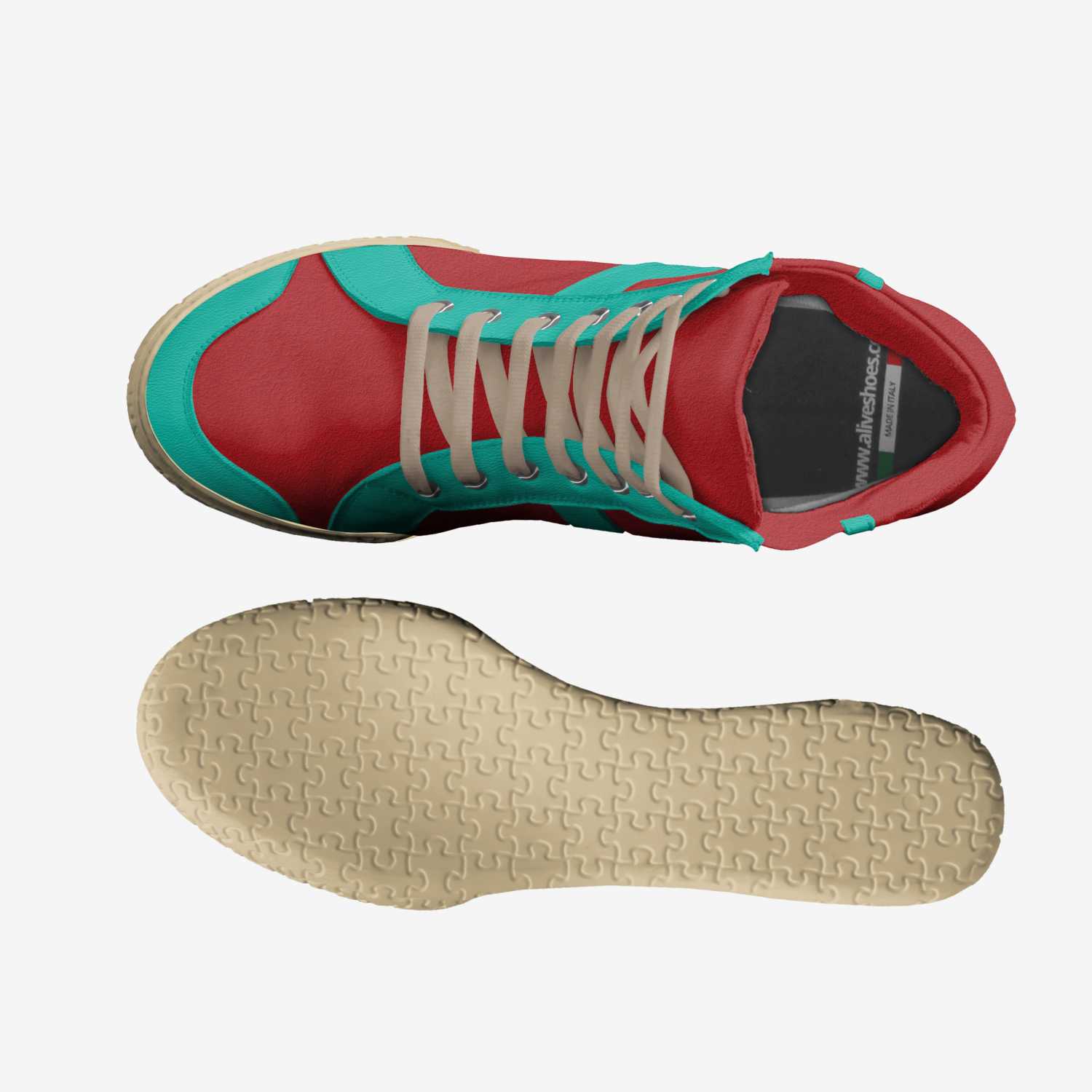 LeViTaTioN's custom made classic skaters LeViTaTioN's artisan made in Italy shoes by Ledrue Williams