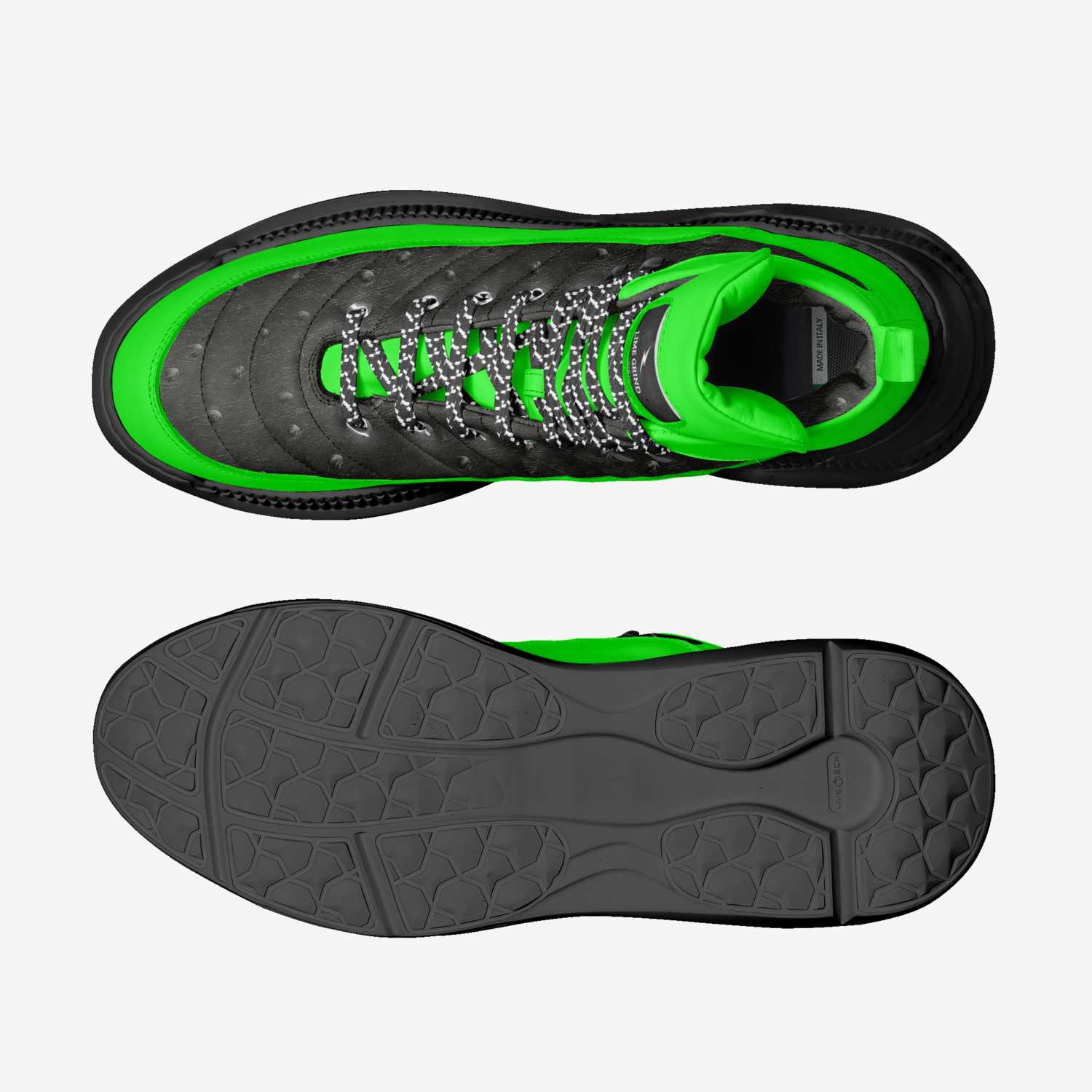 Lime Grind artisan made in Italy shoes by Krist Taylor Johnson