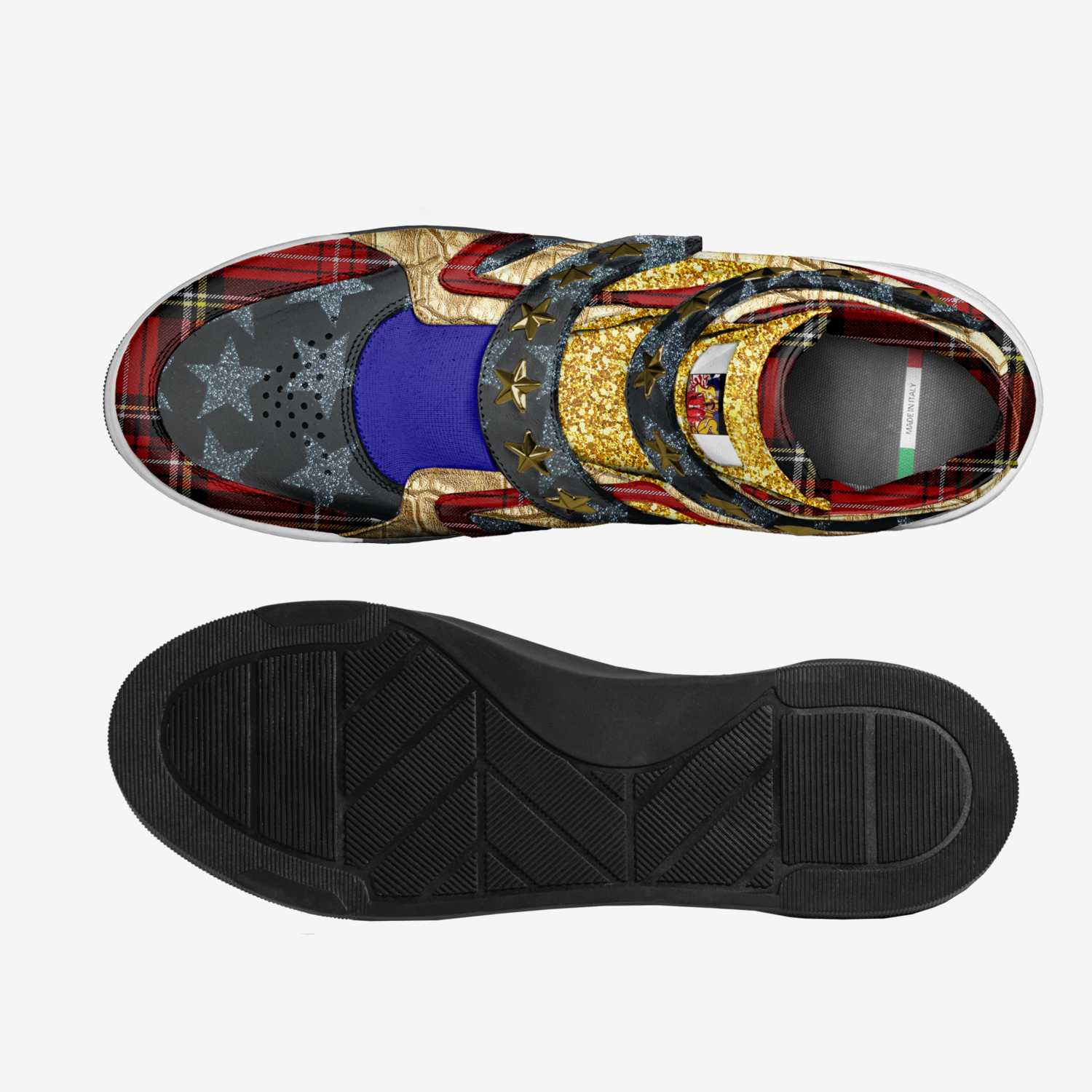 LL Cool J custom made classic skaters LL Cool J artisan made in Italy shoes by Tonya Fletcher