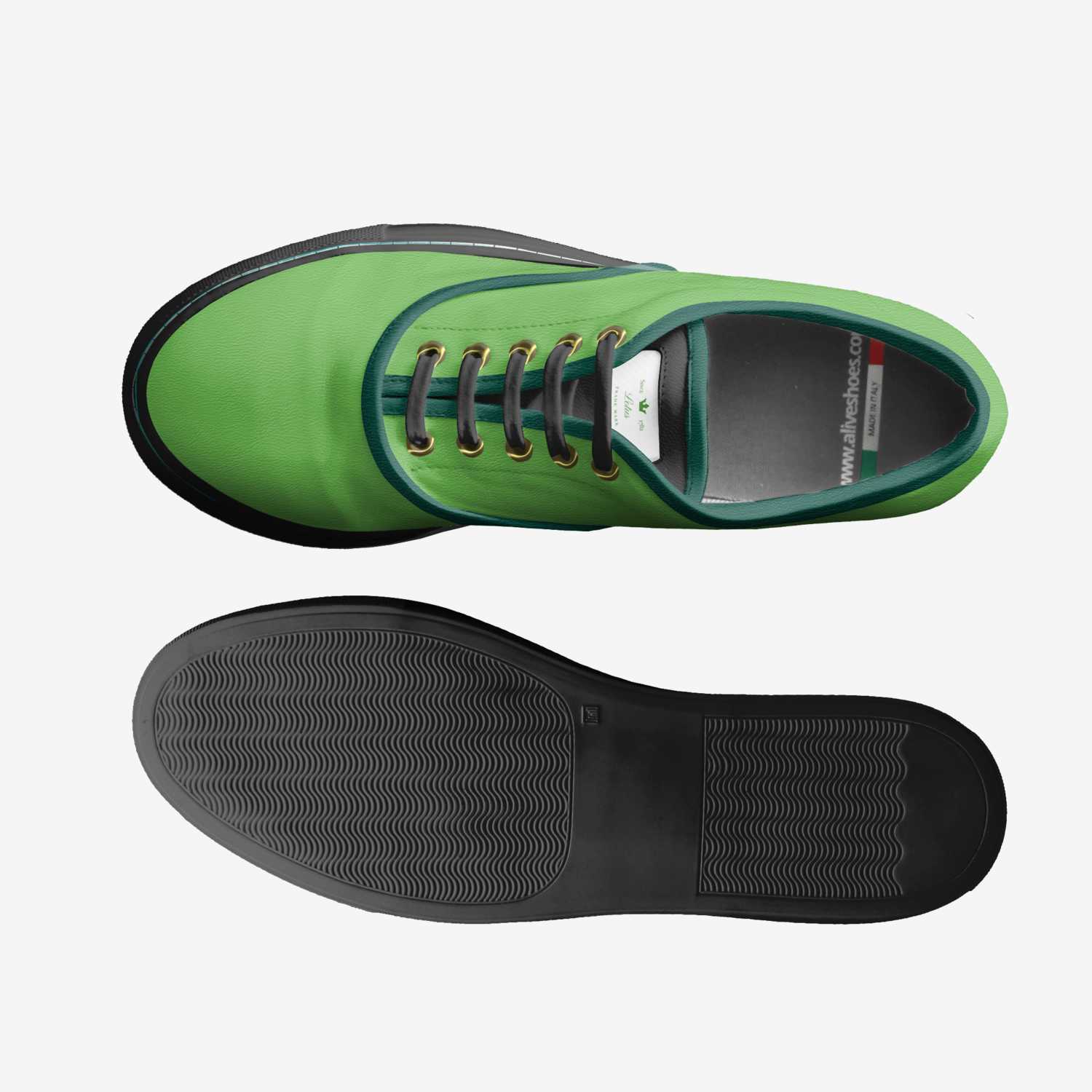 Lotus custom made classic skaters Lotus artisan made in Italy shoes by Retr0 Defalt