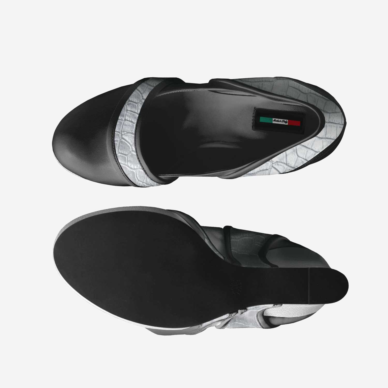 LQD SLVR custom made classic skaters LQD SLVR artisan made in Italy shoes by Dwayne White