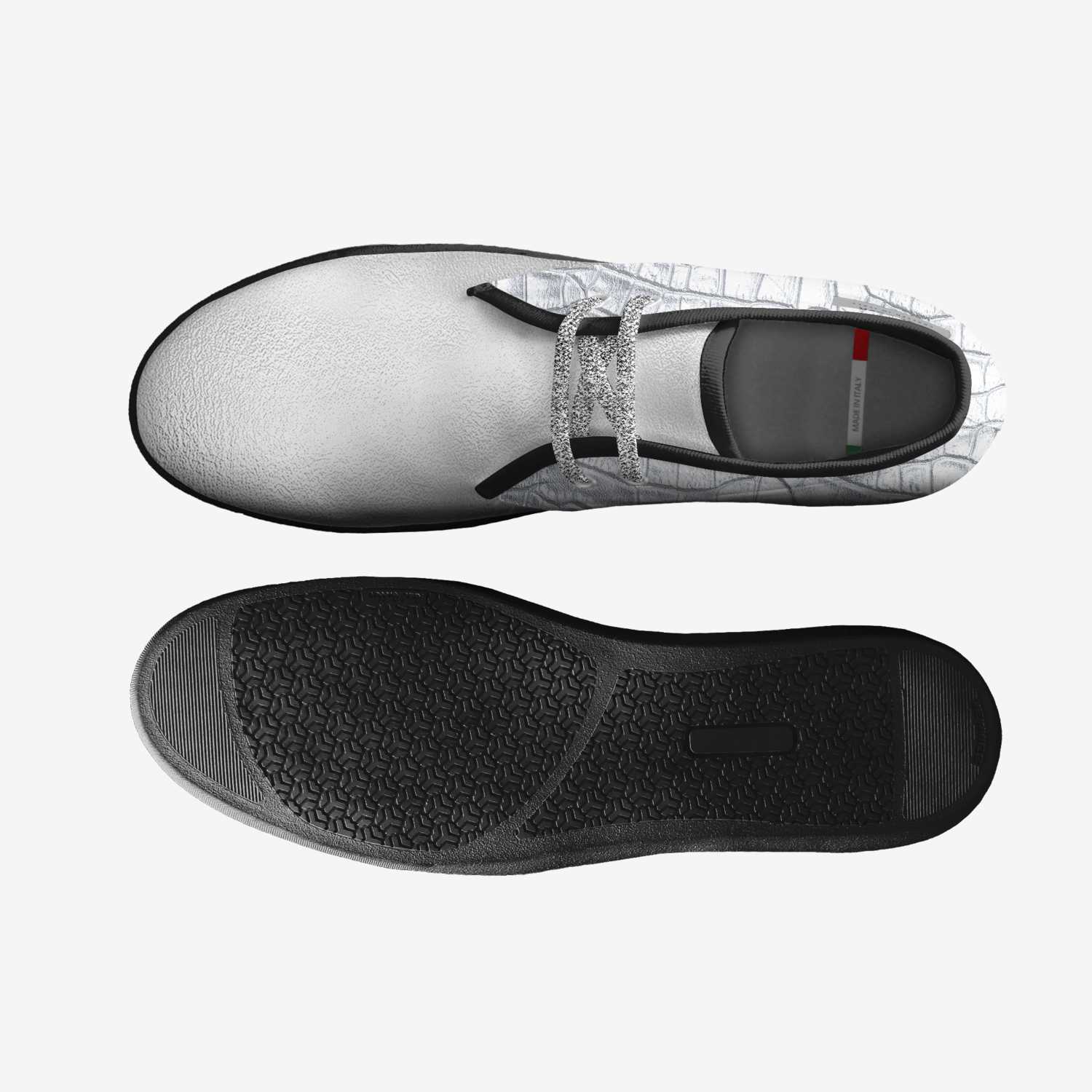 LQD SLVR custom made classic skaters LQD SLVR artisan made in Italy shoes by Dwayne White