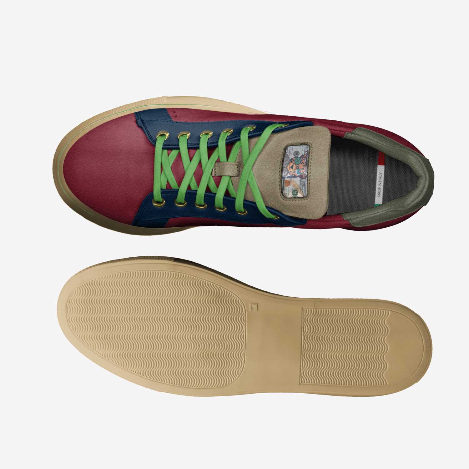 Luxury Taxes custom made classic skaters Luxury Taxes artisan made in Italy shoes by The London Label