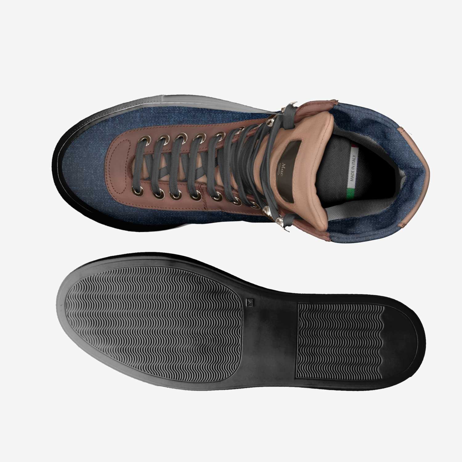 Mac custom made classic skaters Mac artisan made in Italy shoes by Quinton Mcclain