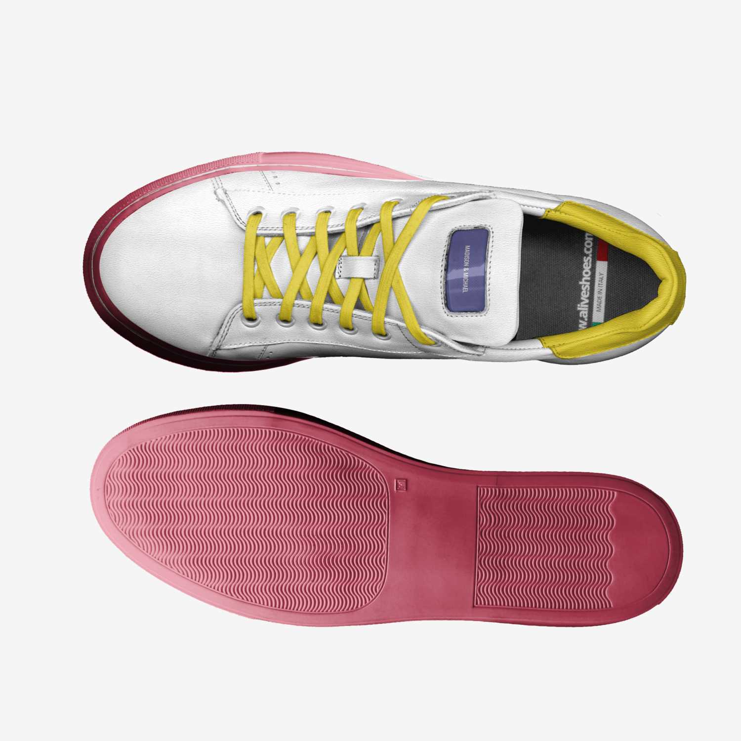 Madison & Michael custom made classic skaters Madison & Michael artisan made in Italy shoes by Danni Farrar