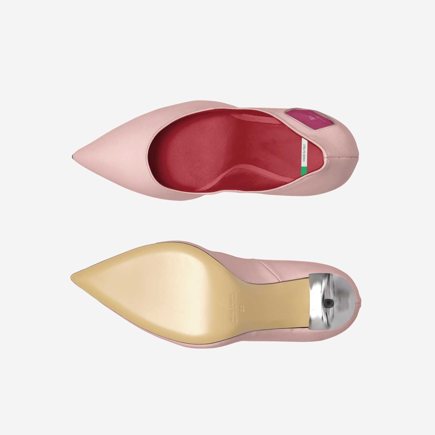 Mari' custom made classic skaters Mari' artisan made in Italy shoes by Delia Inclan