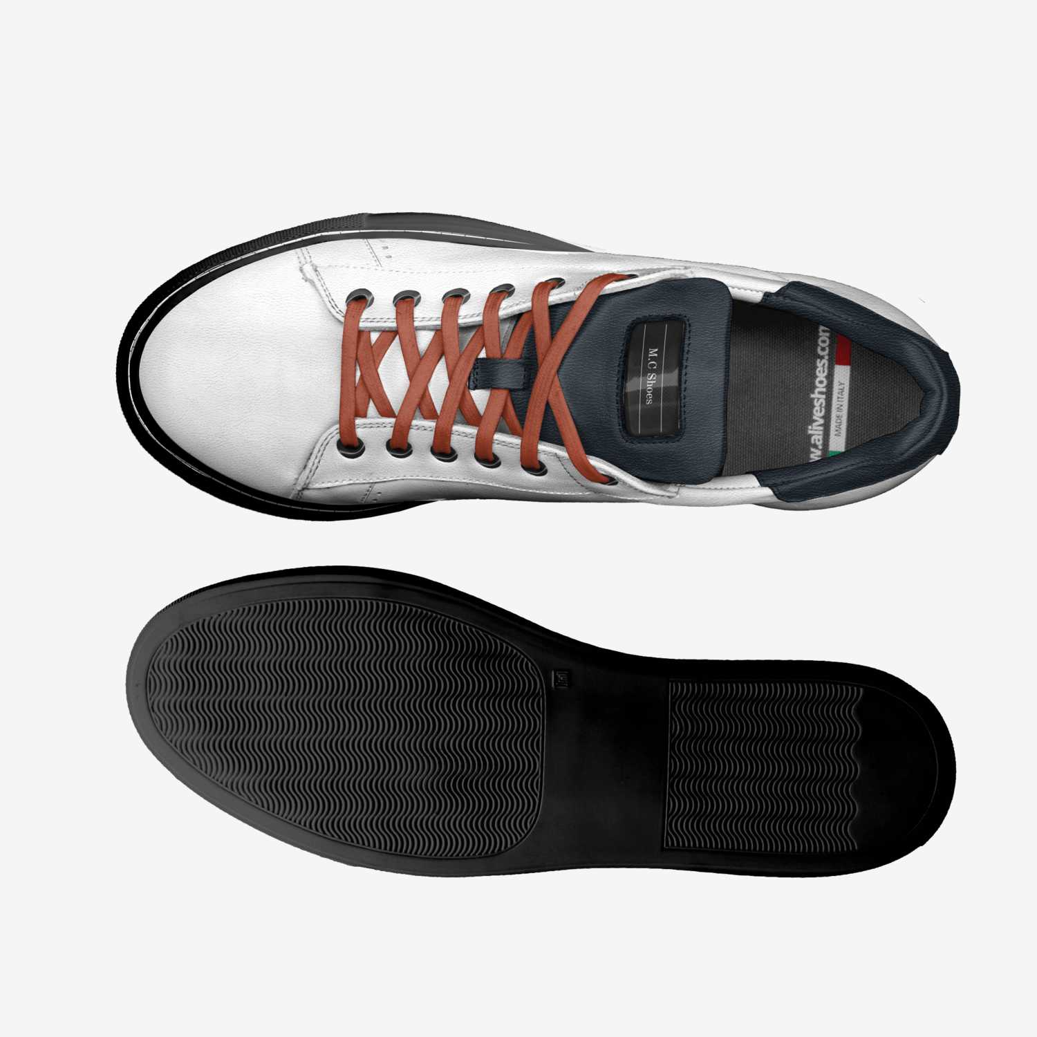 M.C Shoes custom made classic skaters M.C Shoes artisan made in Italy shoes by Melissa C