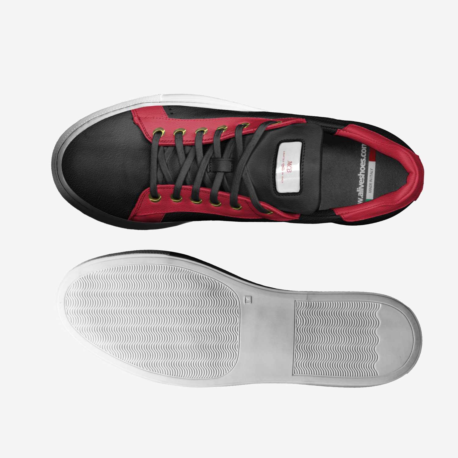 MCB custom made classic skaters MCB artisan made in Italy shoes by Morgan White