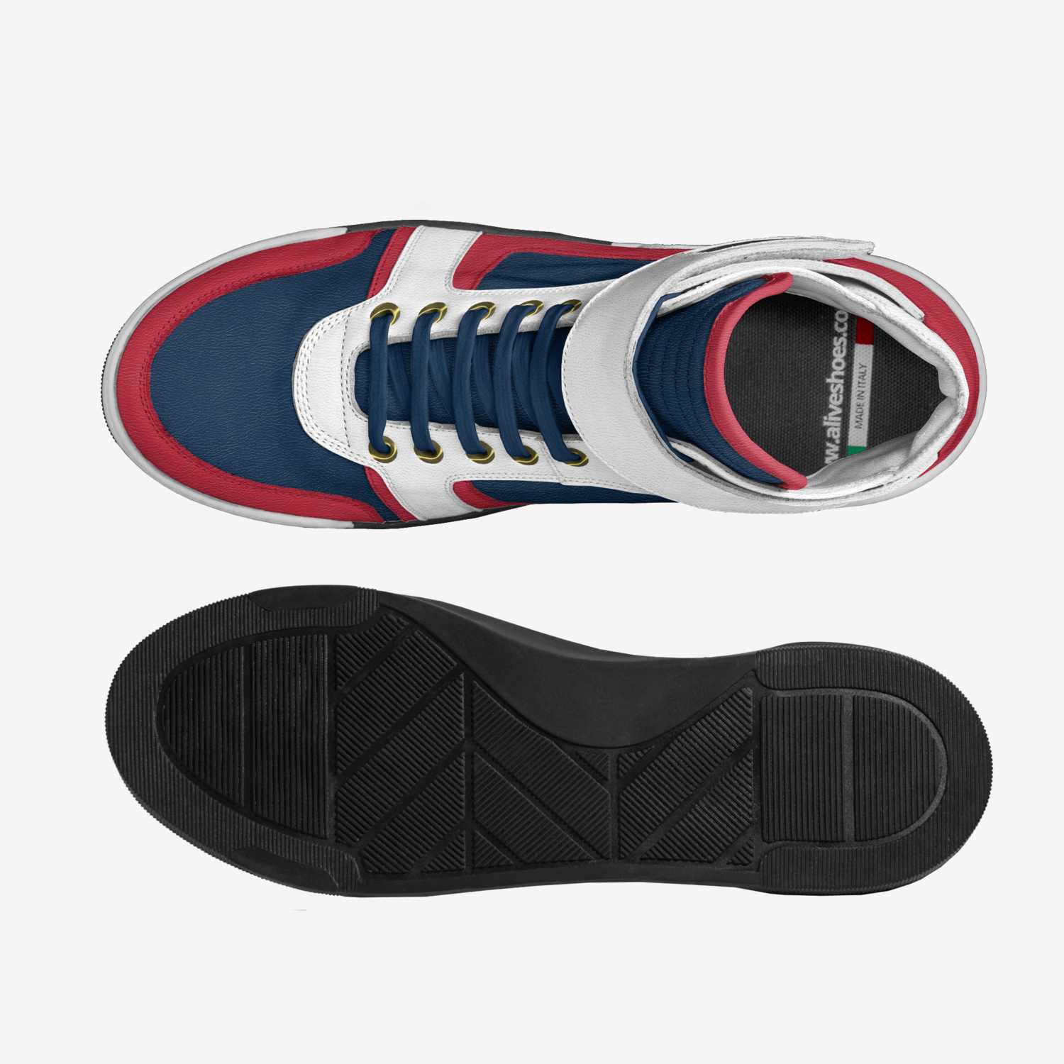 Merica custom made classic skaters Merica artisan made in Italy shoes by Malachi Warrick
