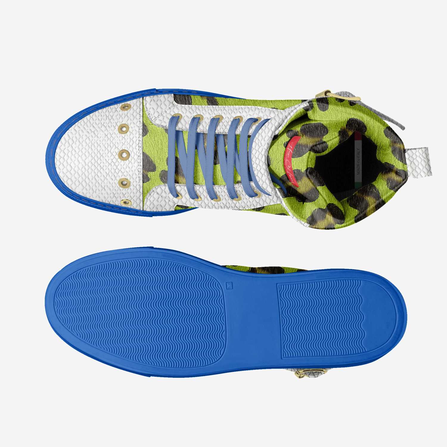 Messiah Edition custom made classic skaters Messiah Edition artisan made in Italy shoes by Colette Bates