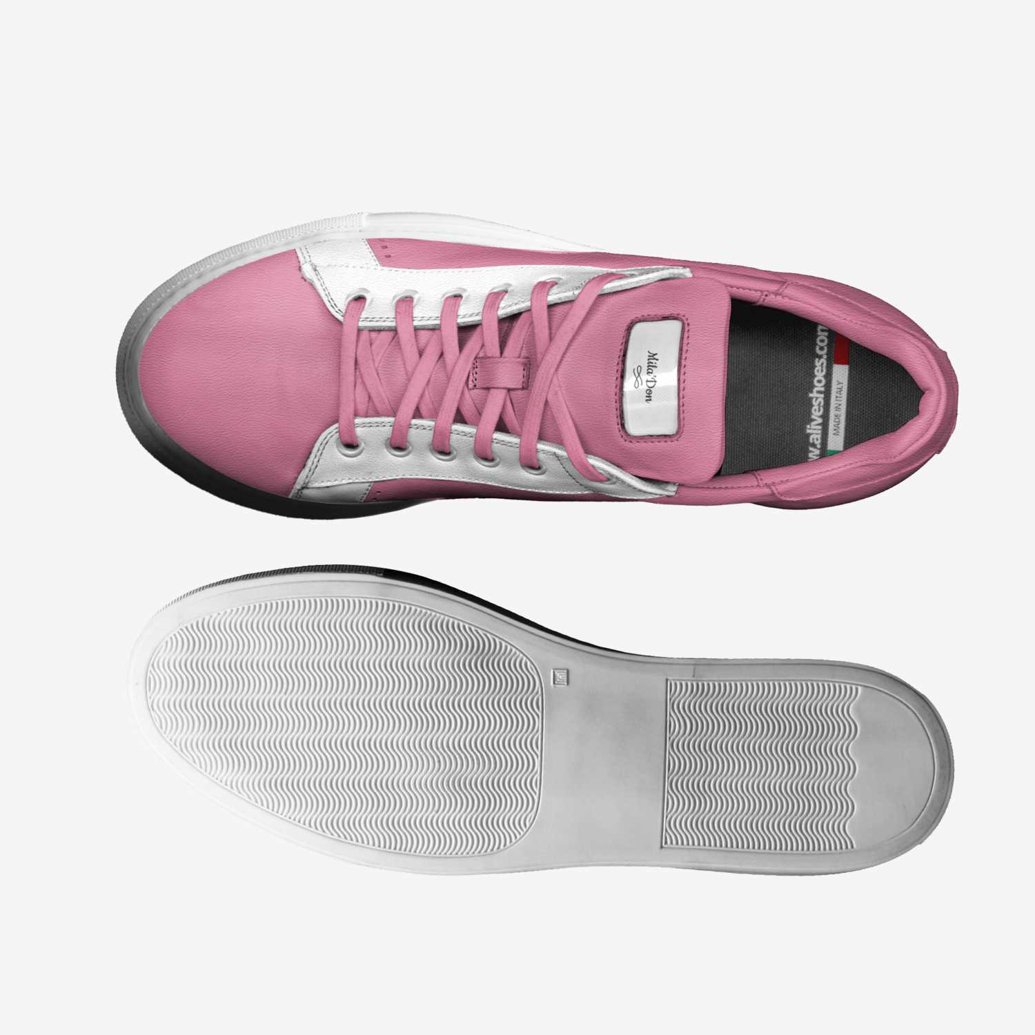 Mila’Don custom made classic skaters Mila’Don artisan made in Italy shoes by Dion Melton