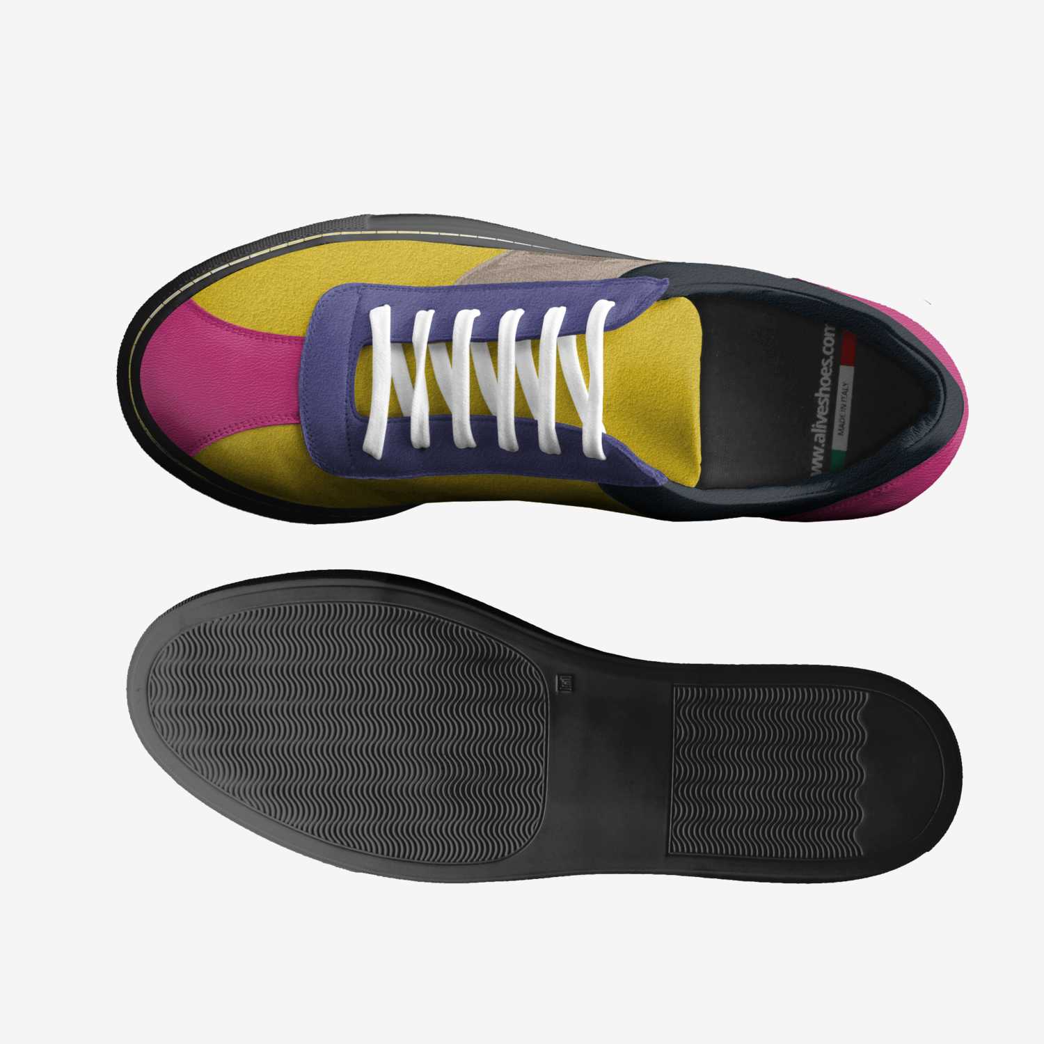 Mili custom made classic skaters Mili artisan made in Italy shoes by Ana-ilinca Stoica