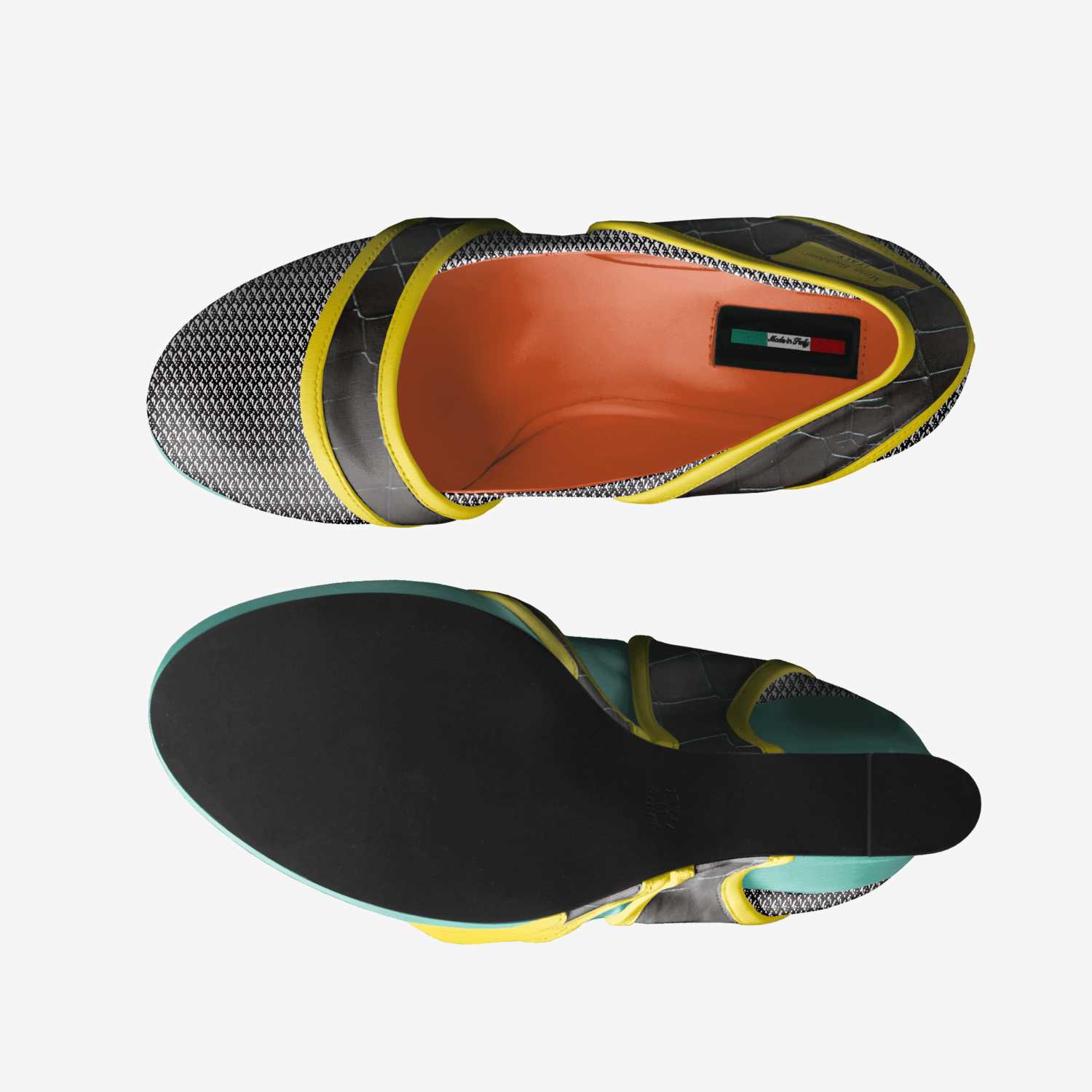 Carly custom made classic skaters Carly artisan made in Italy shoes by Cali Girl