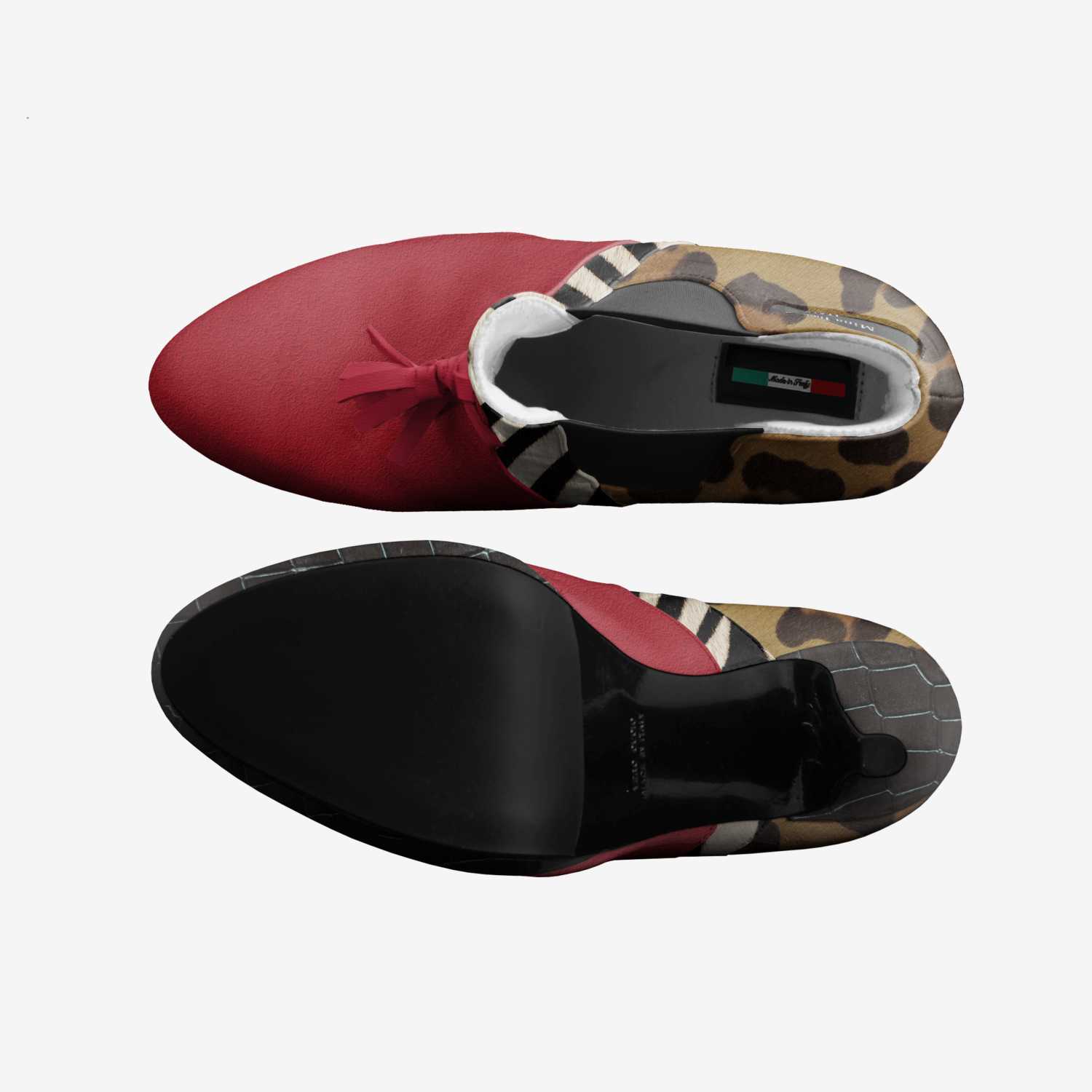 Wild Side custom made classic skaters Wild Side artisan made in Italy shoes by Cali Girl