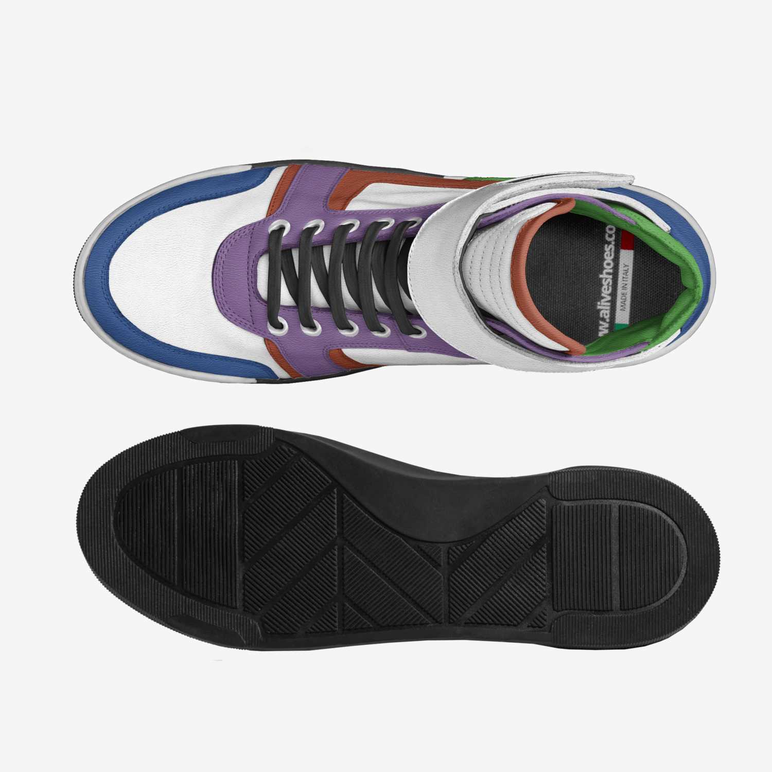 Mirrors custom made classic skaters Mirrors artisan made in Italy shoes by Larceny Grands