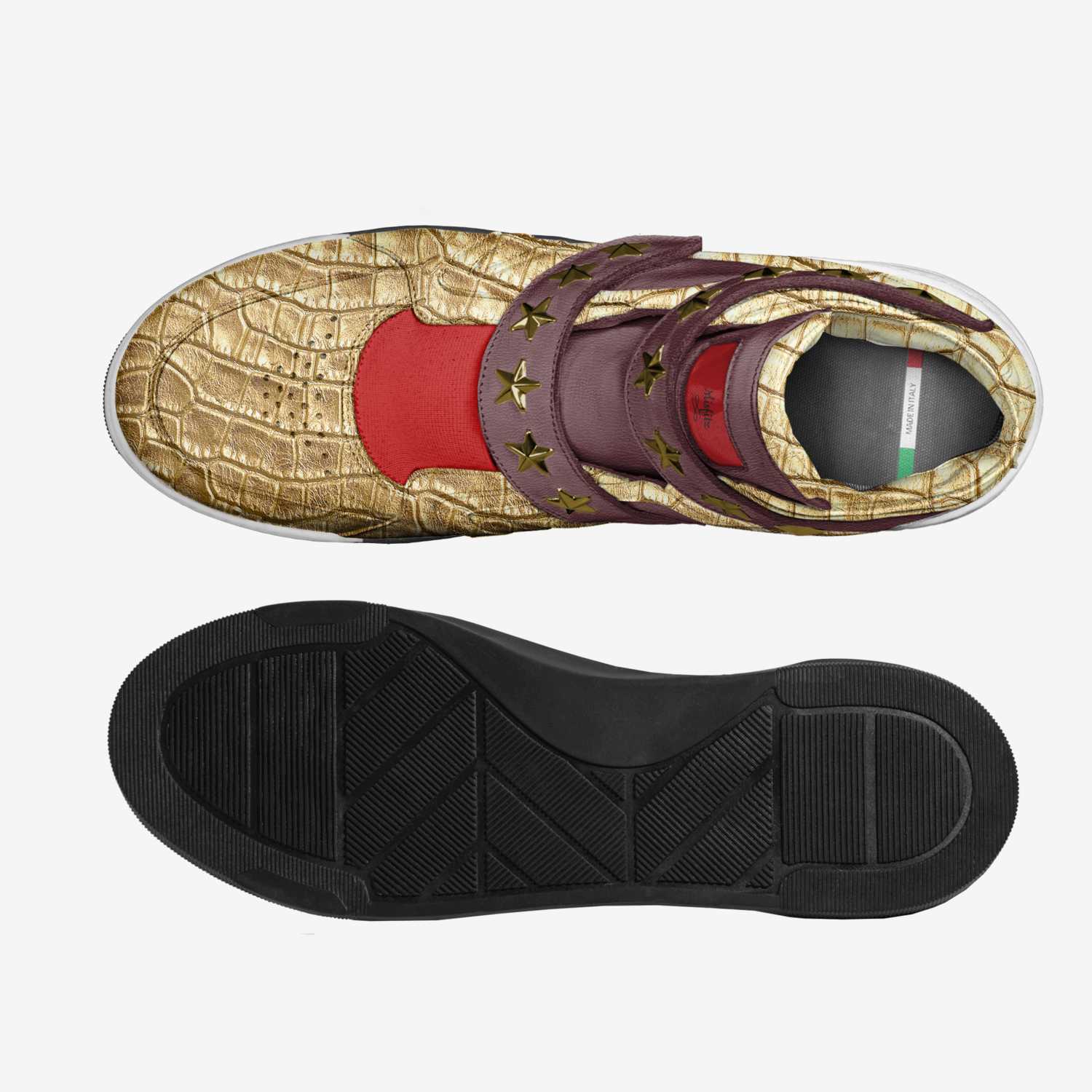 Misfitz custom made classic skaters Misfitz artisan made in Italy shoes by Whitney Holmes