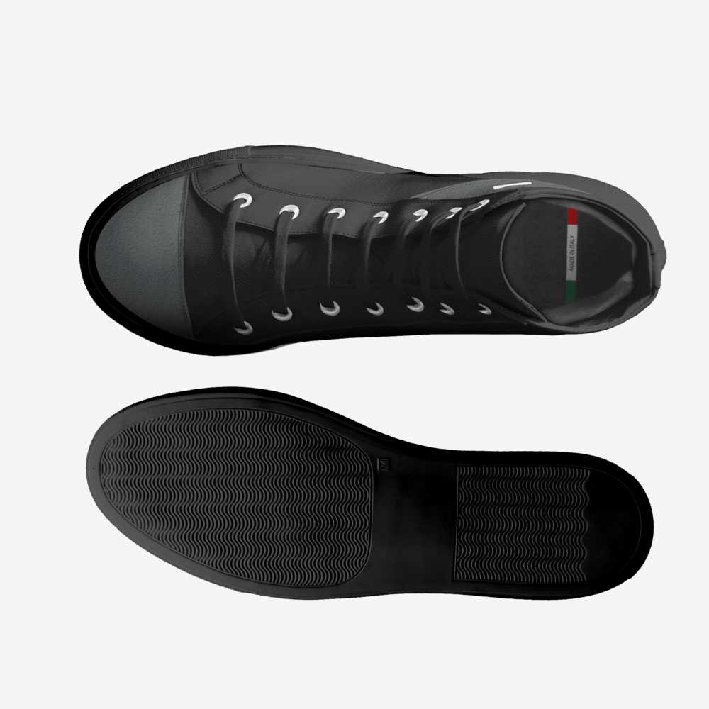 MOGUL LIFESTYLE X custom made classic skaters MOGUL LIFESTYLE X artisan made in Italy shoes by Keion Joseph