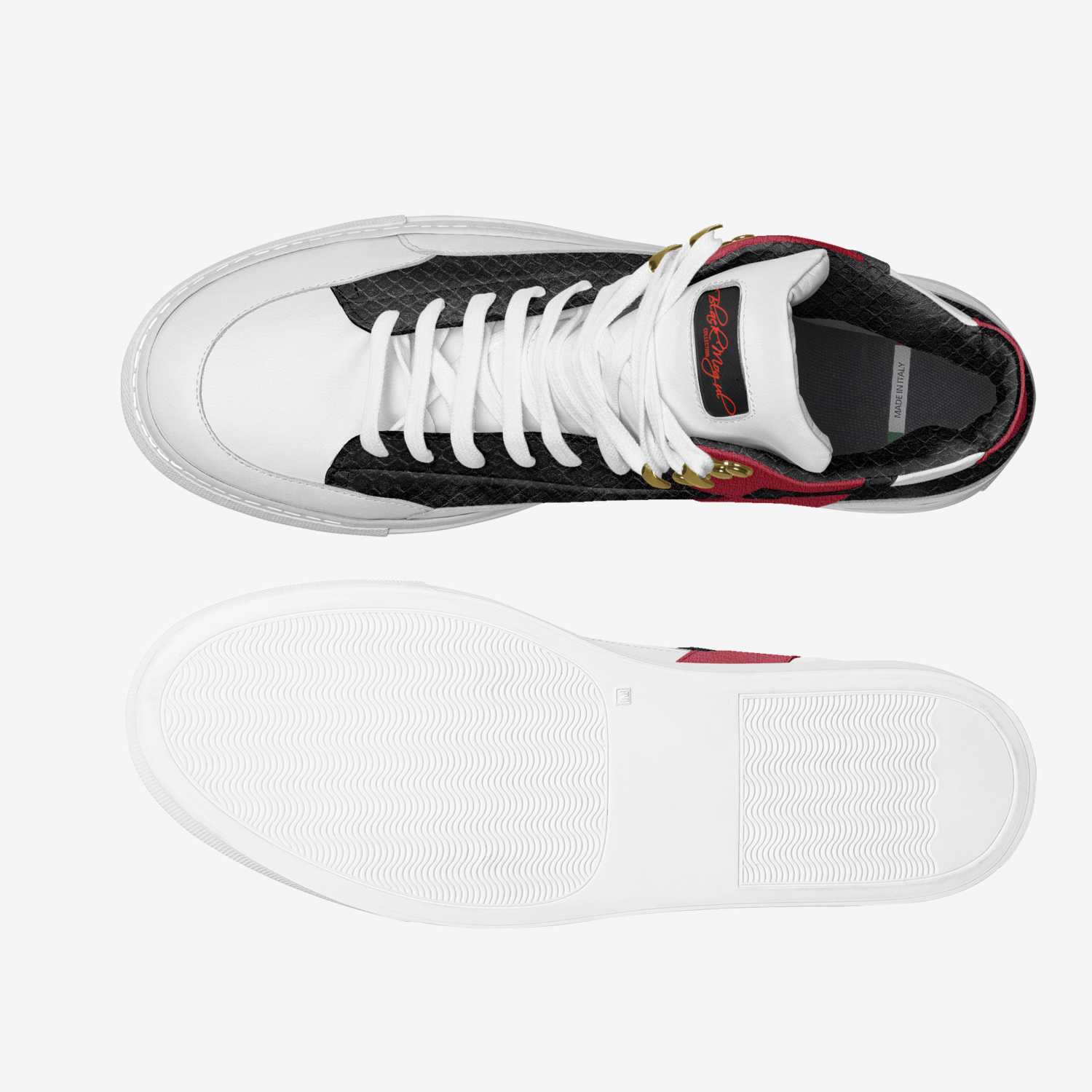 MOGUL OG HIGHS artisan made in Italy shoes by Black Mogul Collection