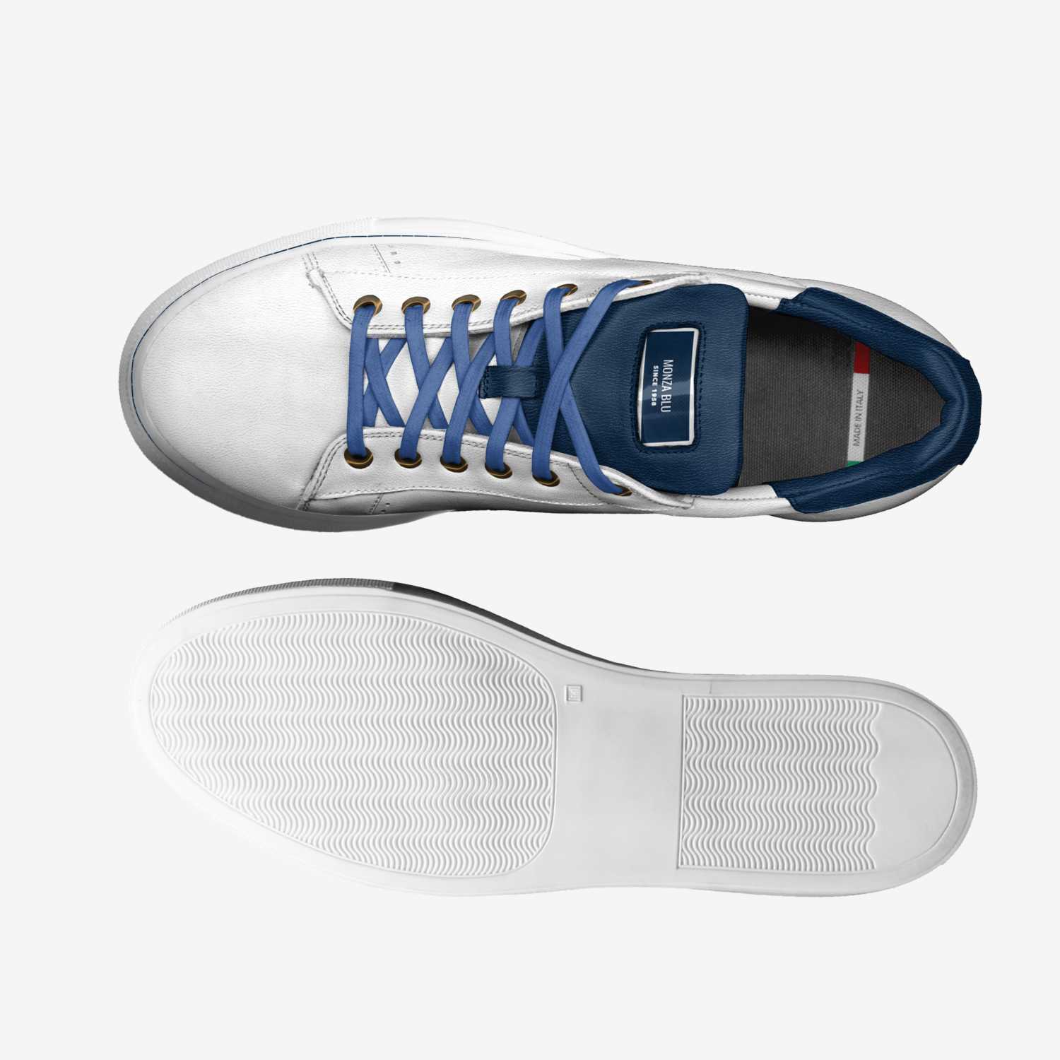Monza Blu custom made classic skaters Monza Blu artisan made in Italy shoes by Gavino Nishio