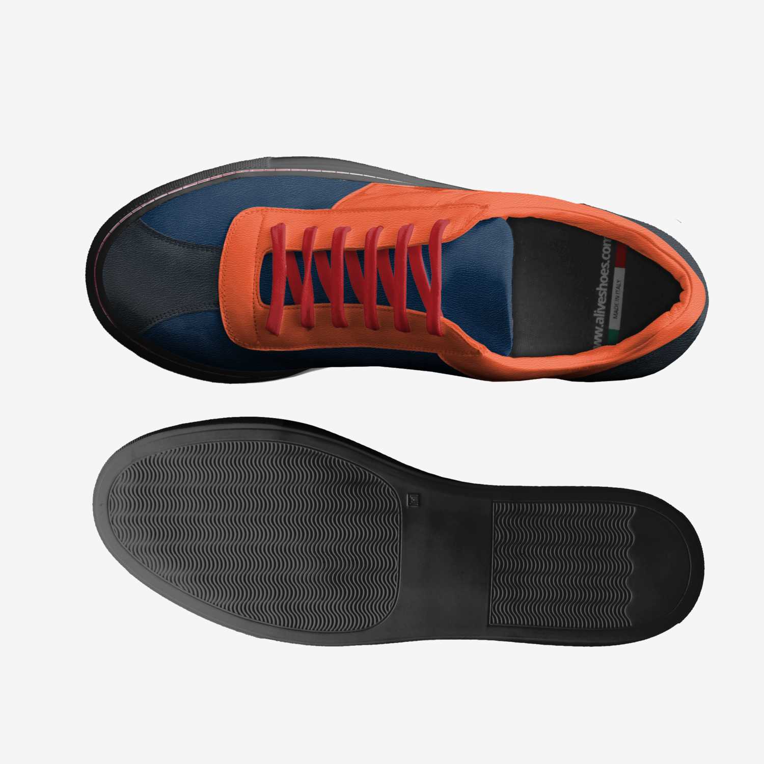 Naruto and Sasuke artisan made in Italy shoes by Ethan Connors
