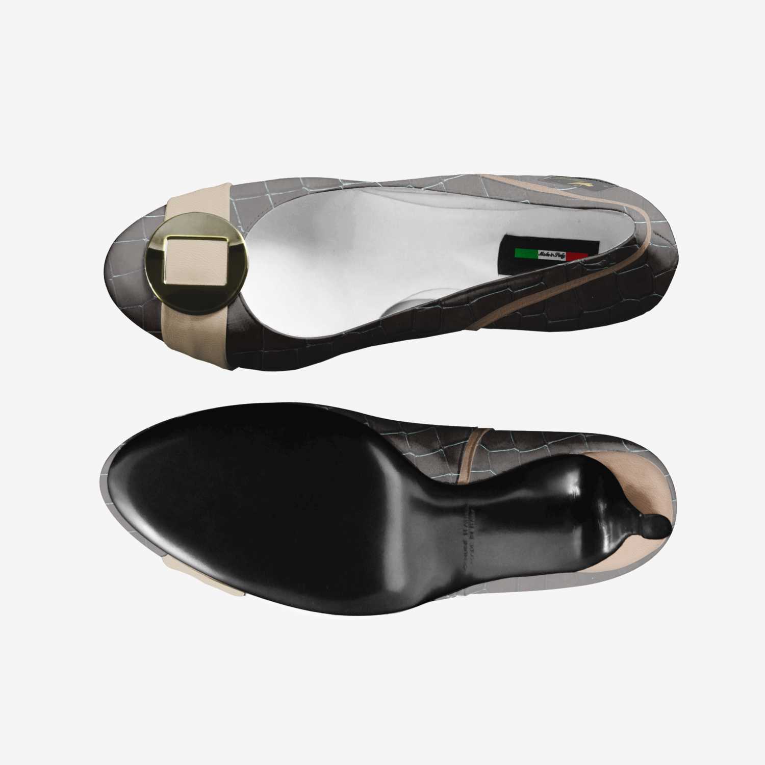 Negash Sobek Heels artisan made in Italy shoes by Rocklin Negash