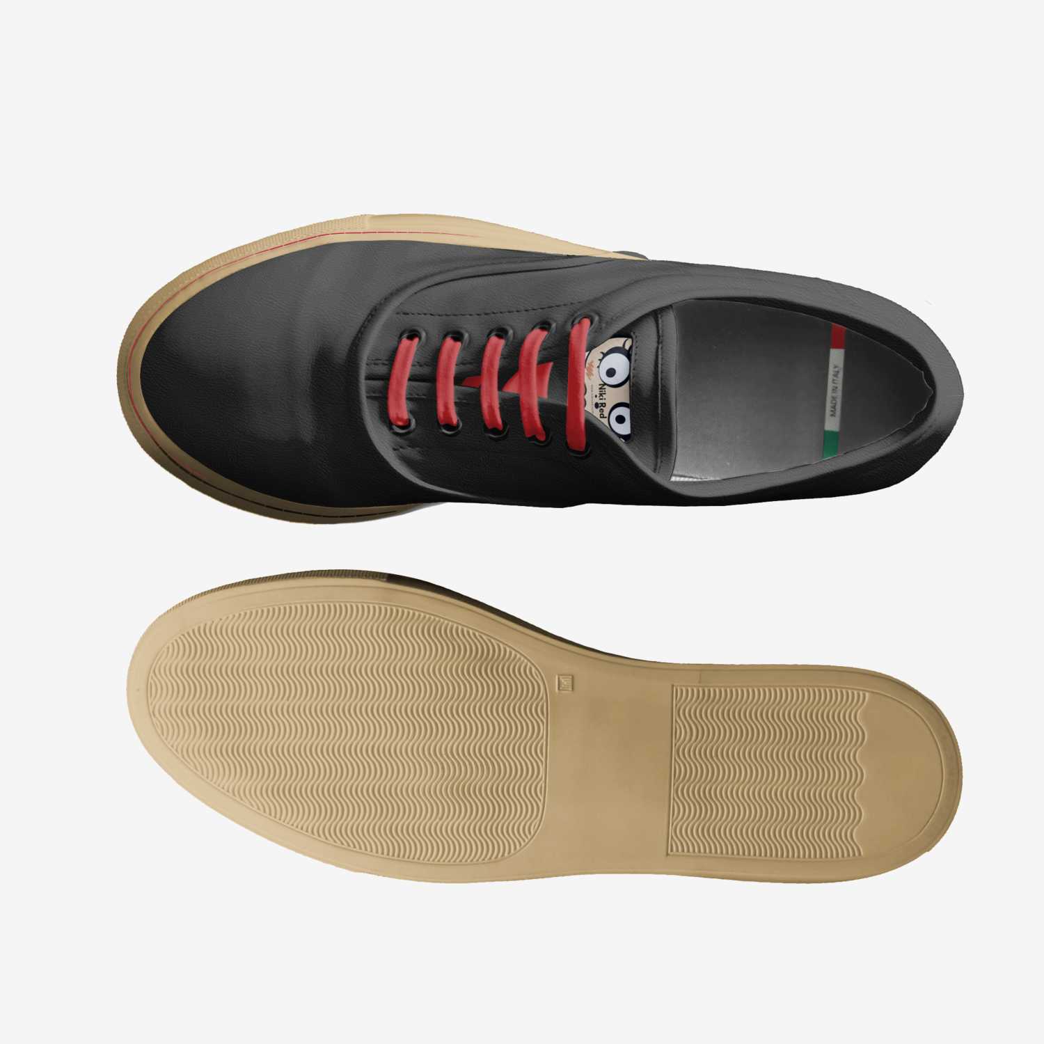 Niki Red artisan made in Italy shoes by Jerry Bimbra