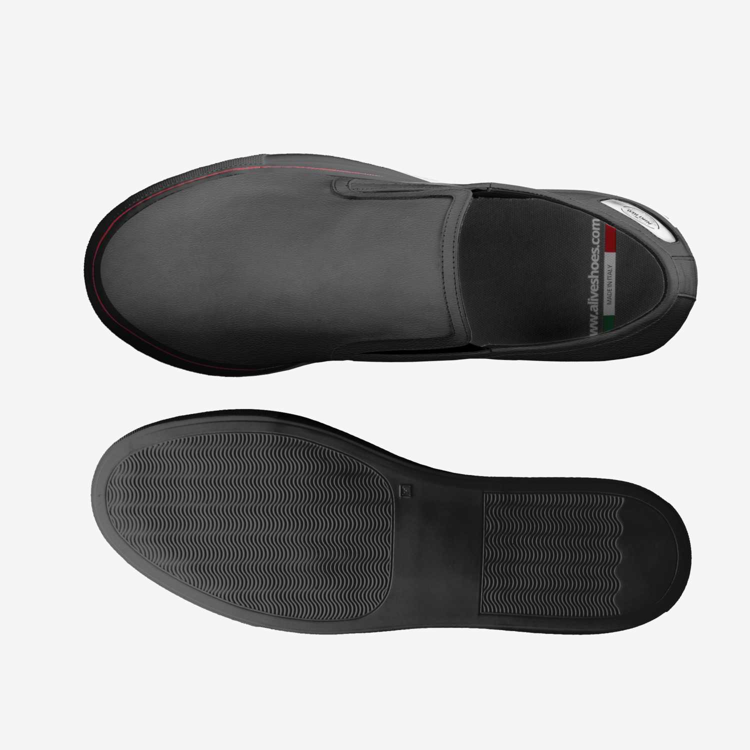 Niki Red custom made classic skaters Niki Red artisan made in Italy shoes by Jerry Bimbra