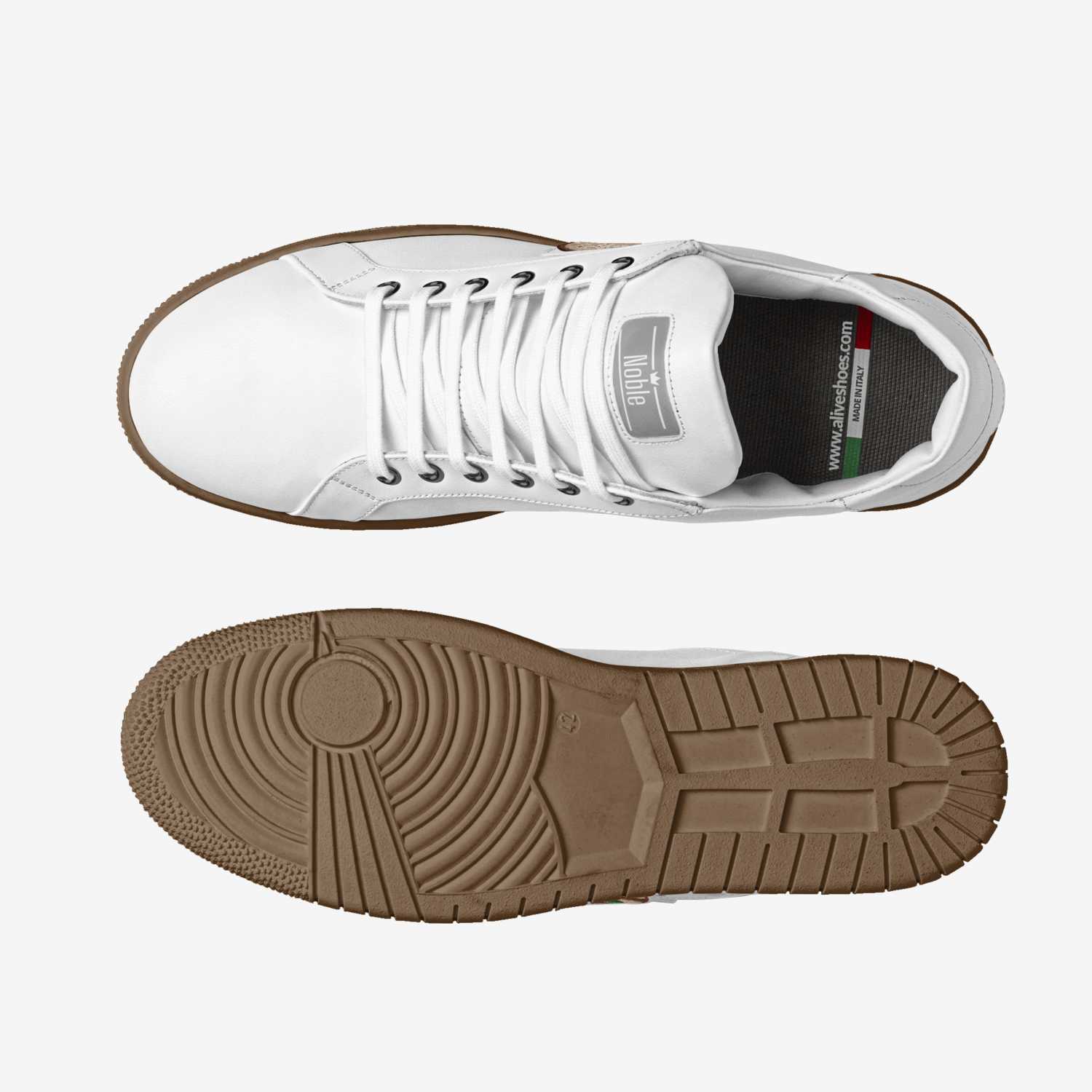 Noble custom made classic skaters Noble artisan made in Italy shoes by Kevin Brassel
