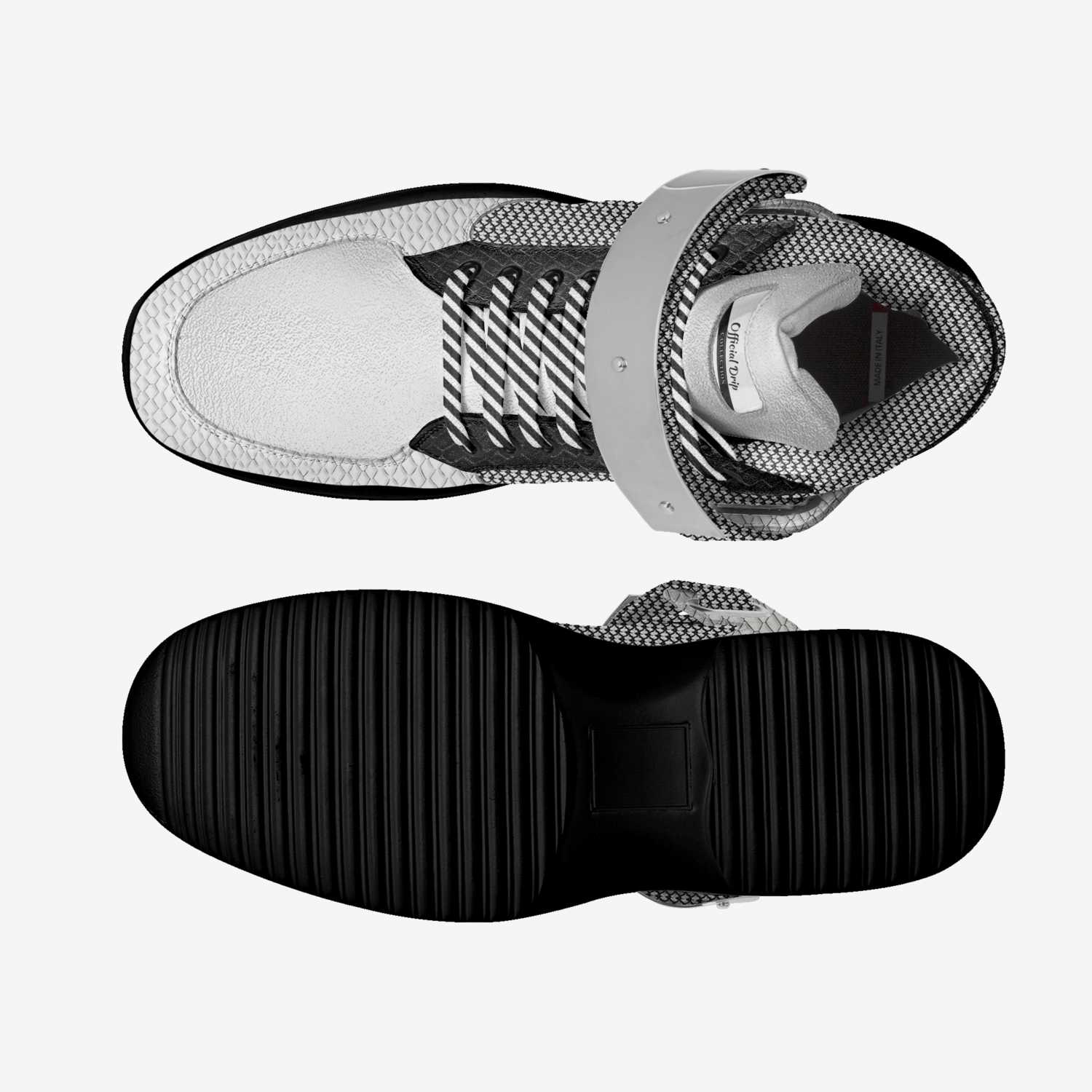 Official Drip custom made classic skaters Official Drip artisan made in Italy shoes by Sean Laviscount