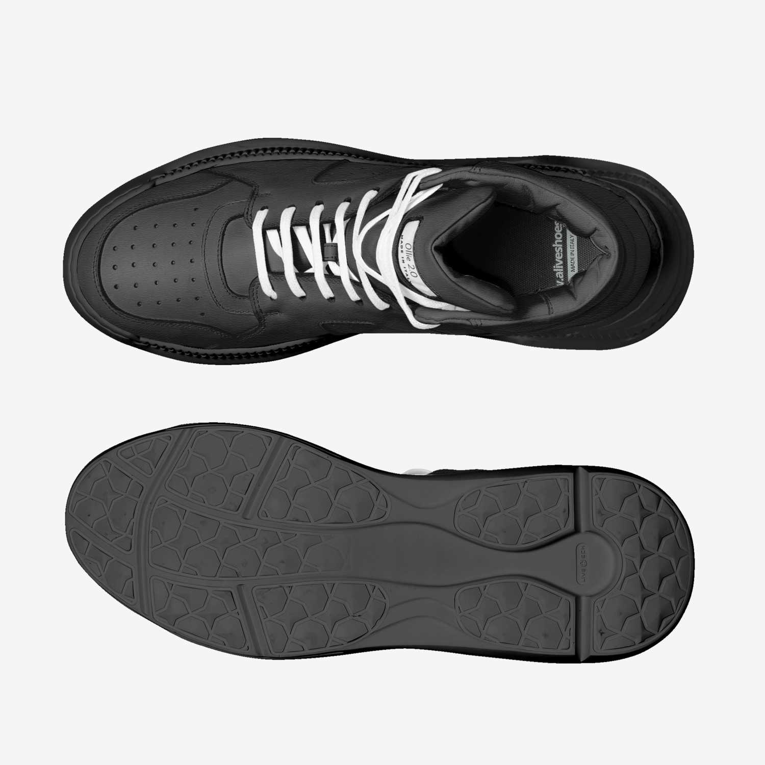 Ollie 2.0 custom made classic skaters Ollie 2.0 artisan made in Italy shoes by Ollie Howie