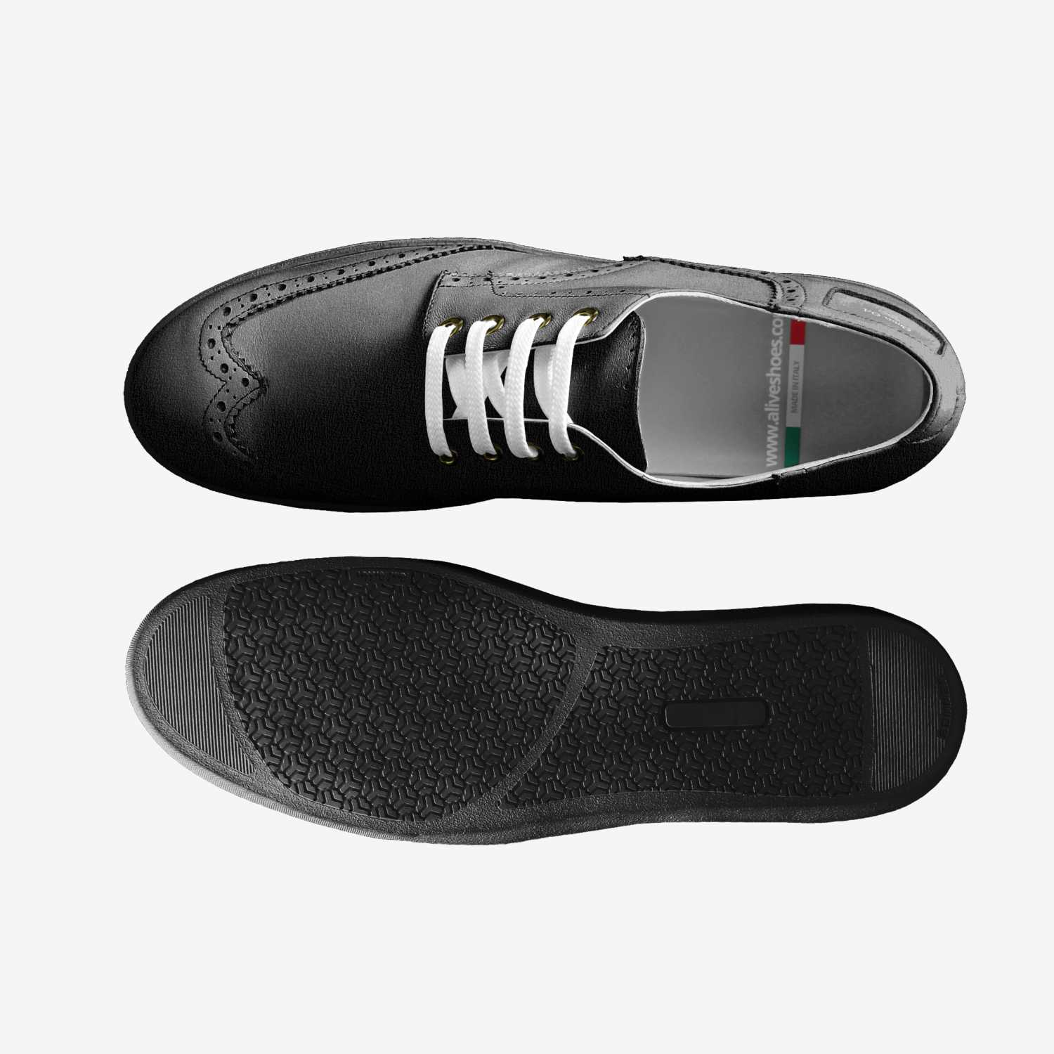 Omar OA custom made classic skaters Omar OA artisan made in Italy shoes by Omar Alzobiry