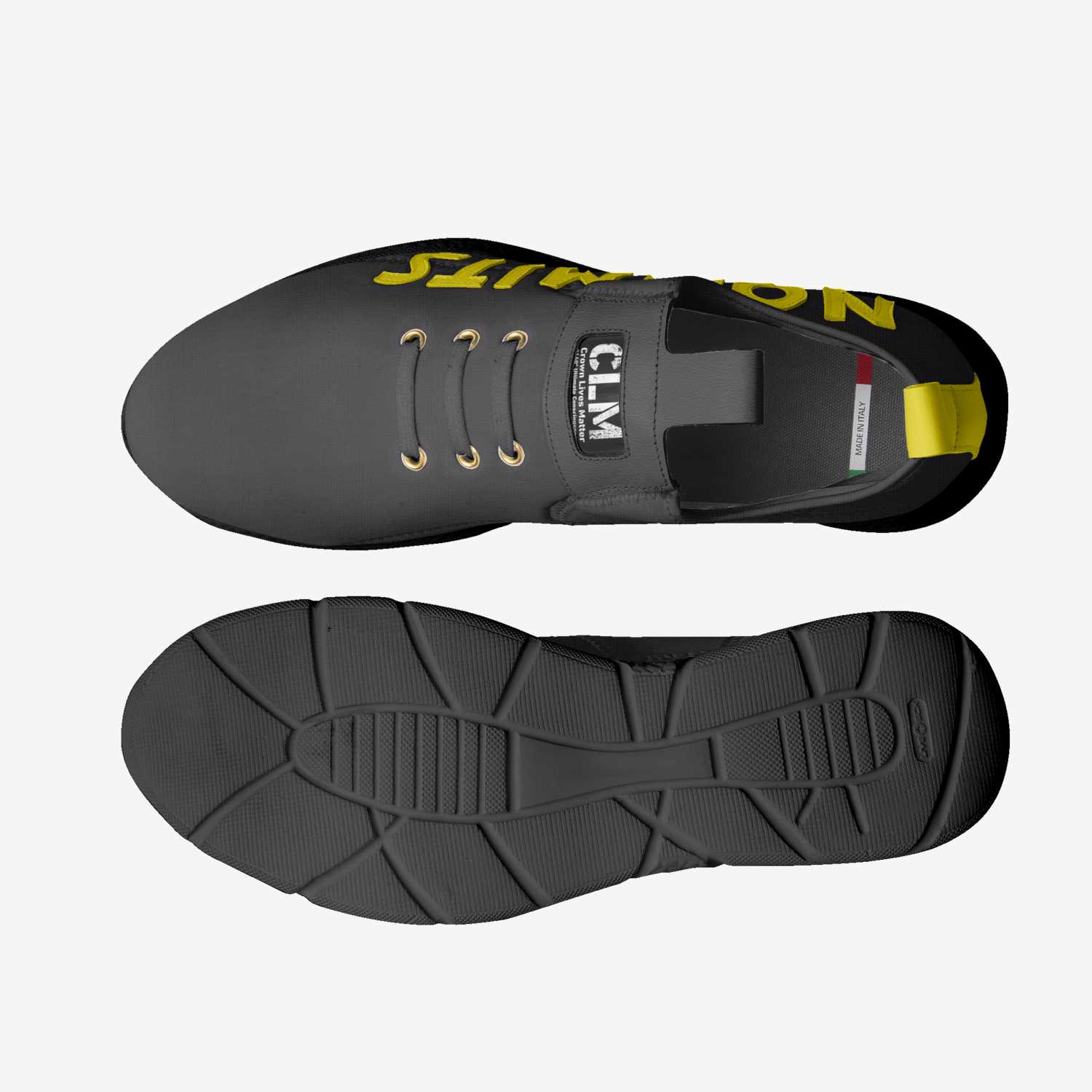 OMEGA SOL custom made classic skaters OMEGA SOL artisan made in Italy shoes by Redstar Mafia