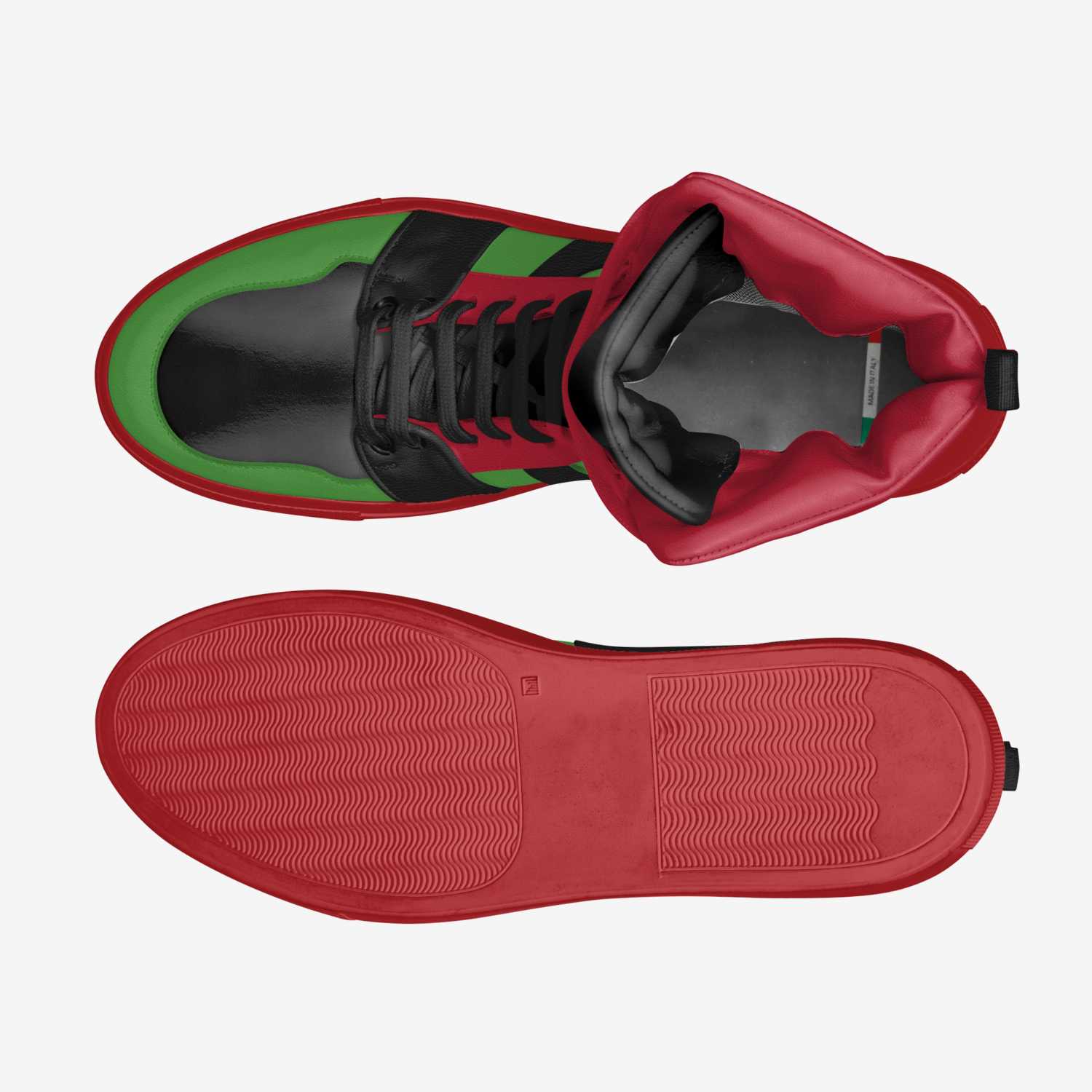 Omowale RBG artisan made in Italy shoes by Dnbe Apparel