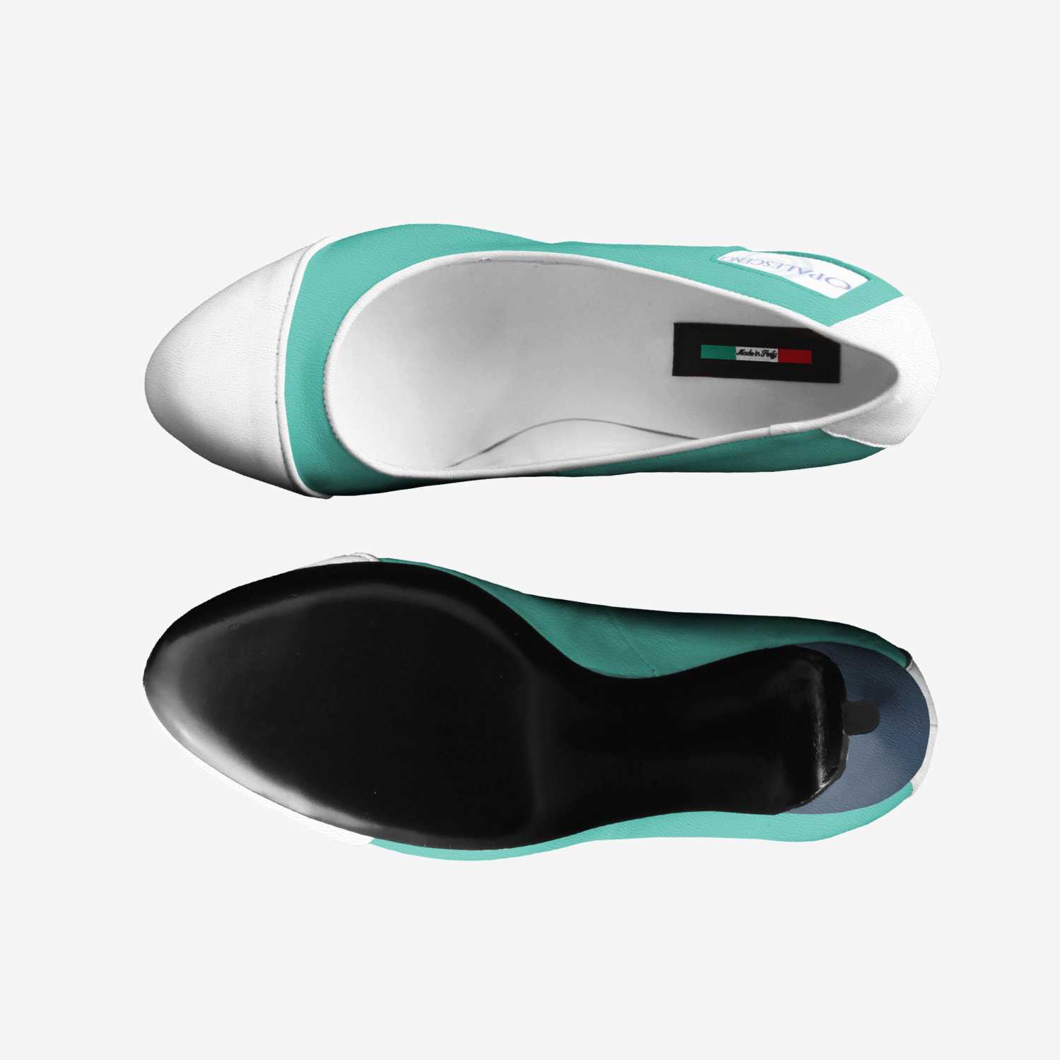 Opalescence custom made classic skaters Opalescence artisan made in Italy shoes by Opal Aquelle