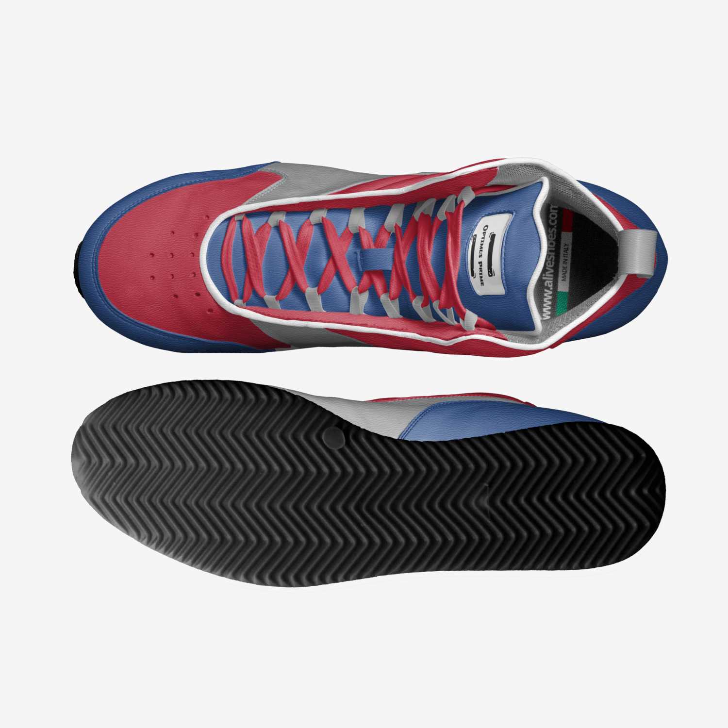 Optimus Prime artisan made in Italy shoes by Stefan Abraham